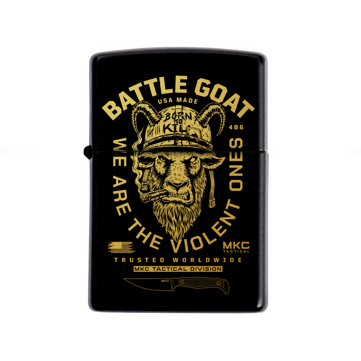 BATTLE GOAT ZIPPO