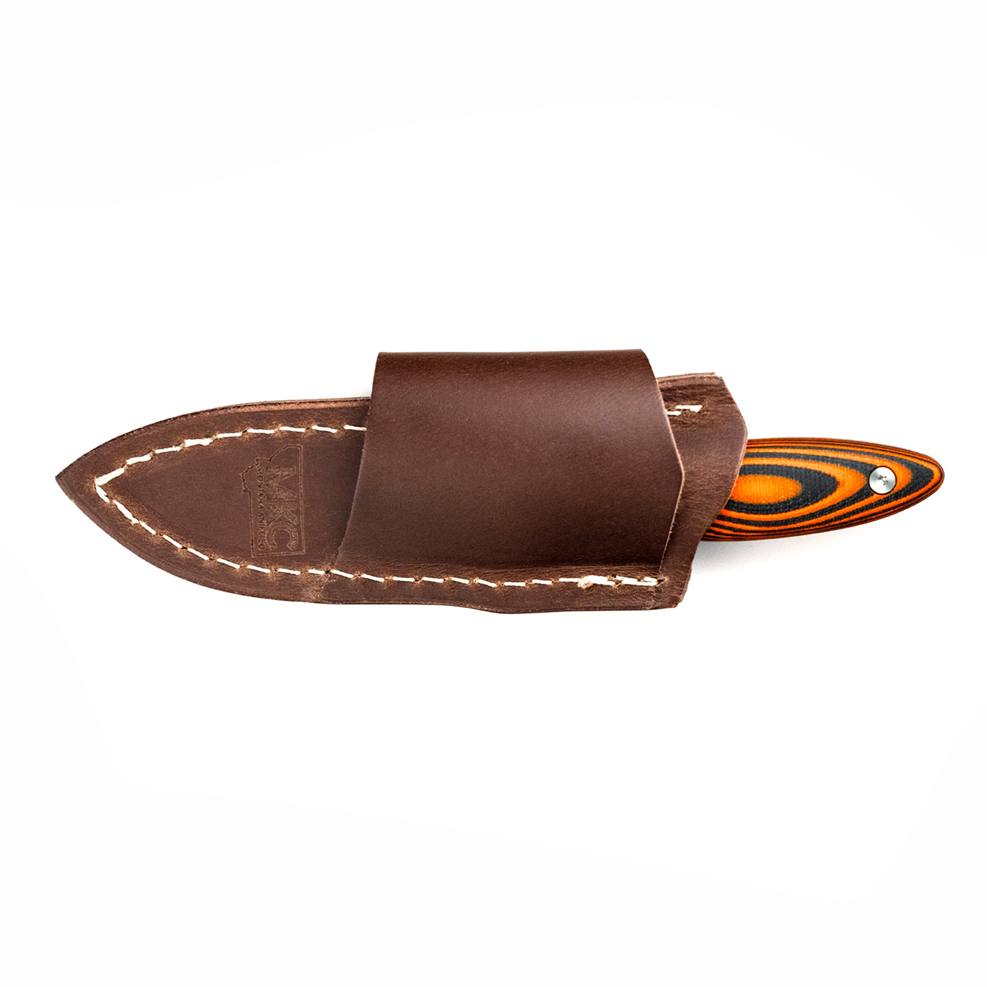 JACKSTONE LEATHER SHEATH - HORIZONTAL BELT CARRY