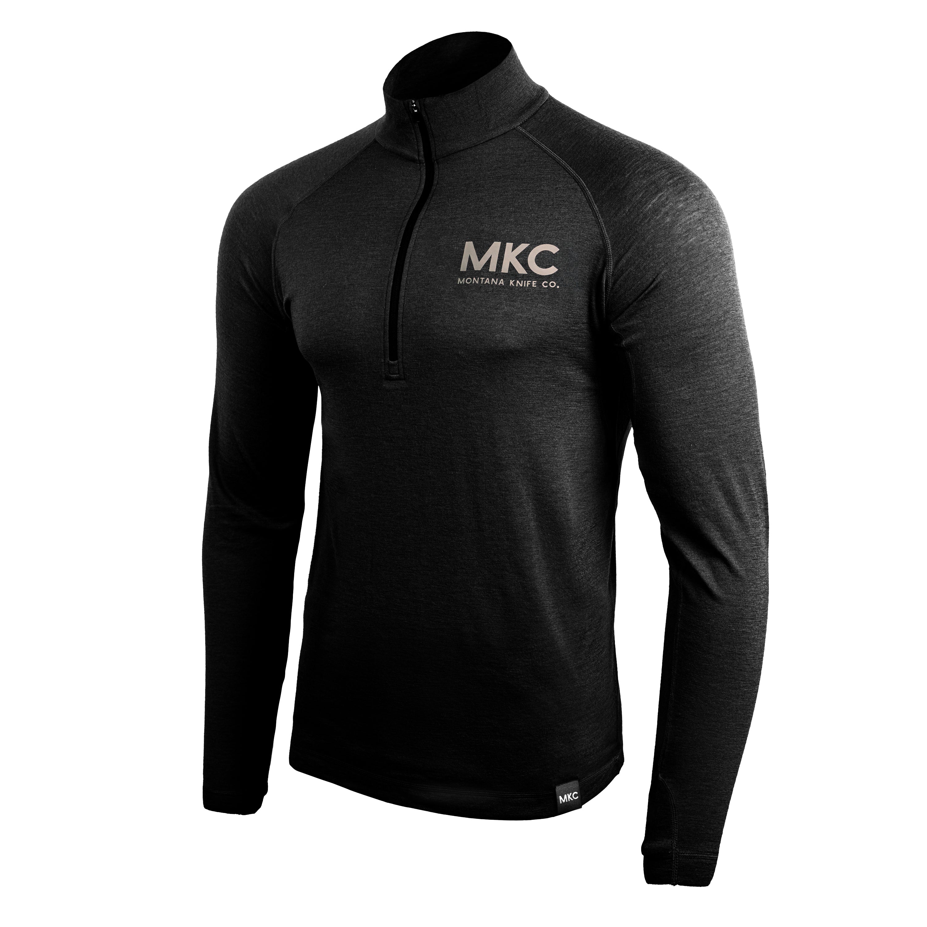 RANGE LINE PRO QUARTER ZIP - BLACK