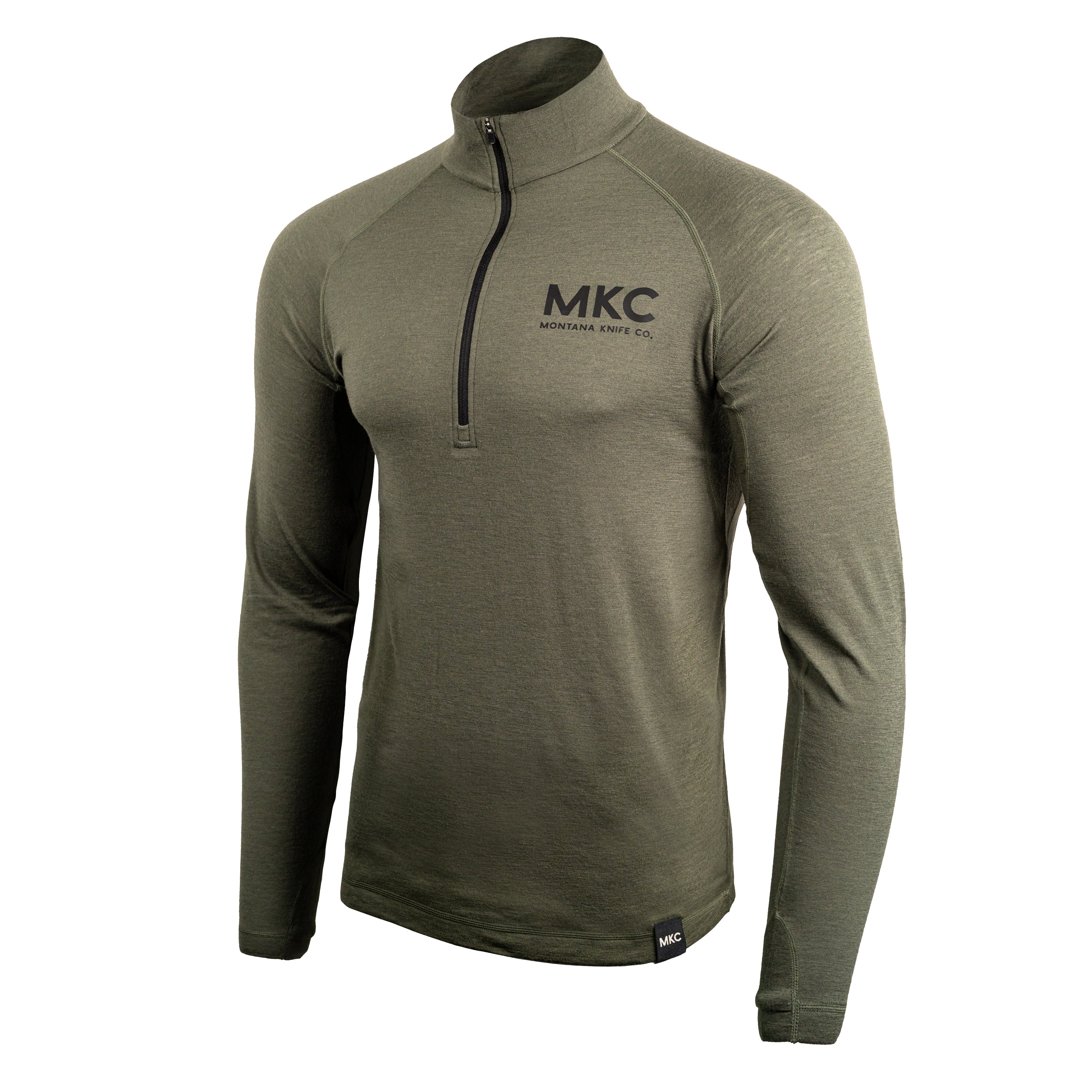 RANGE LINE PRO QUARTER ZIP - OLIVE