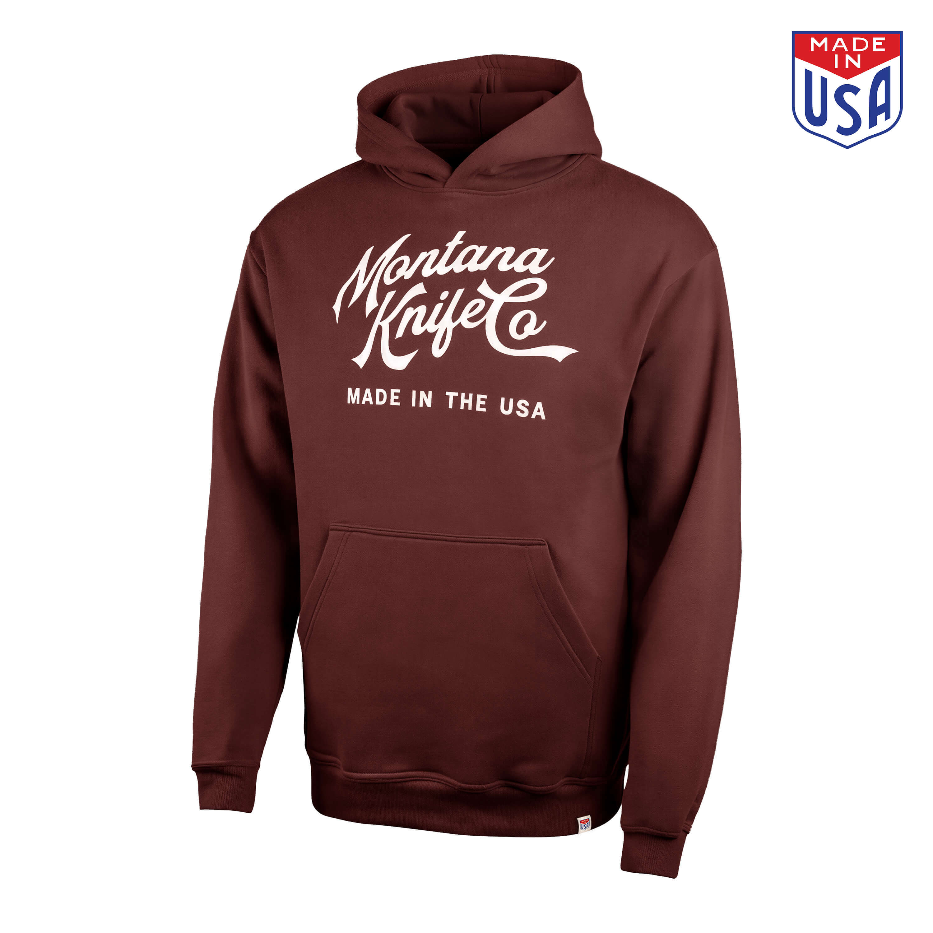 MKC HERITAGE HOODIE - USA MADE - TOBACCO