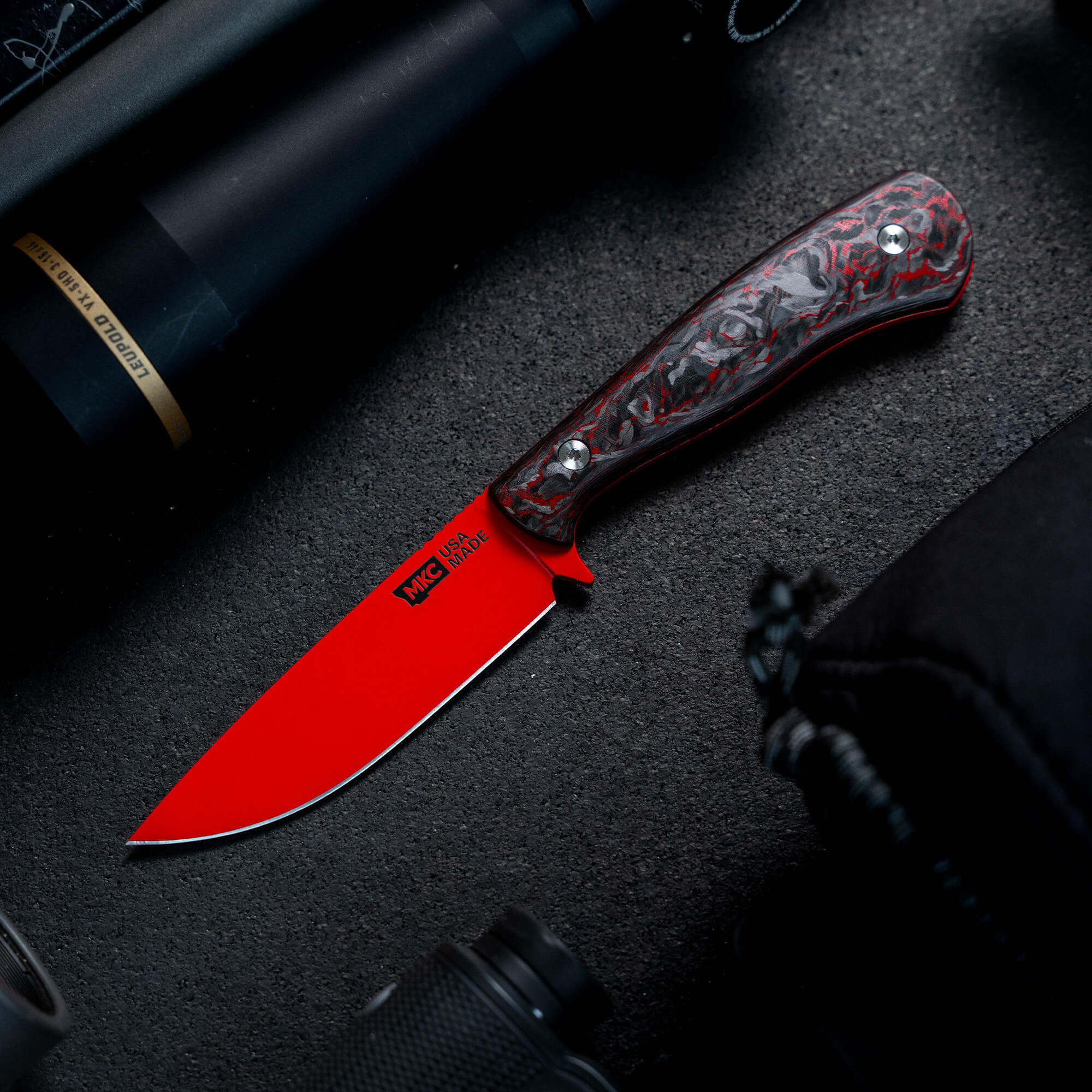 BLOOD BROTHERS WHITETAIL - BLACK/RED