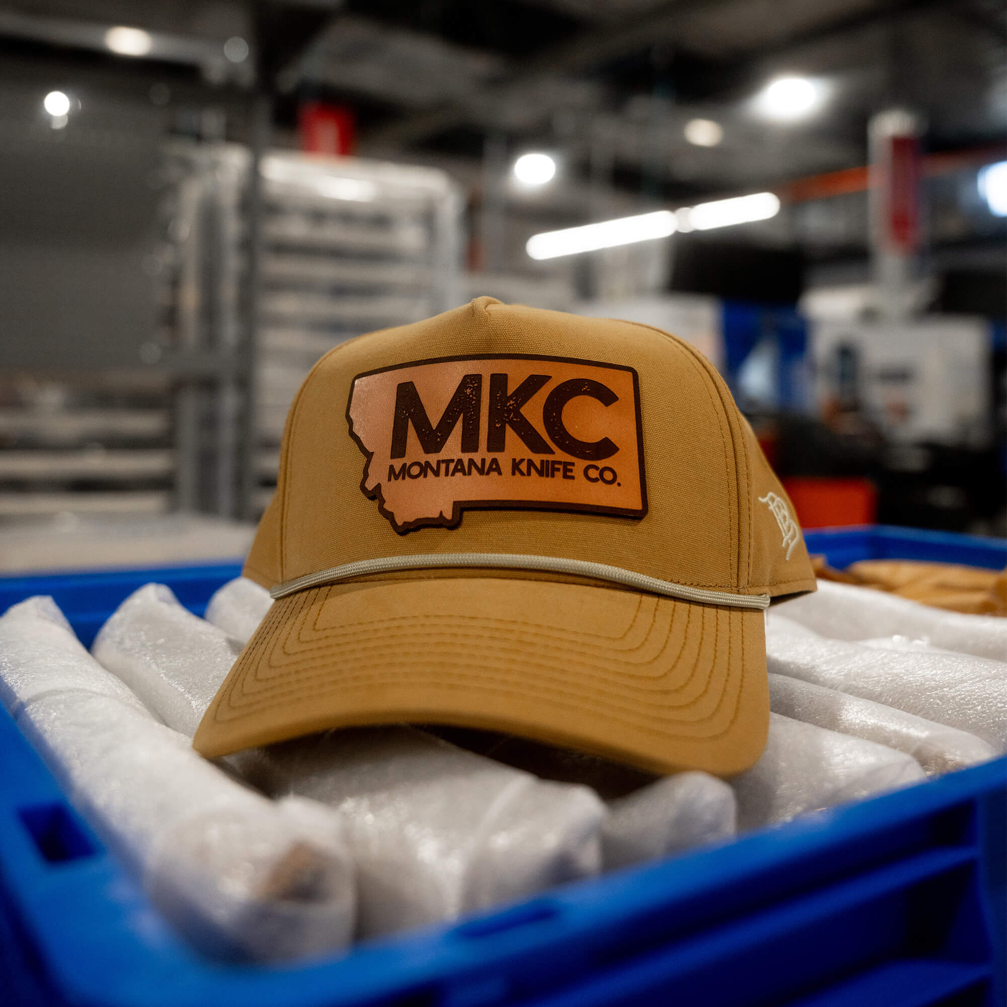 MKC BIG STATE PATCH - ROPE HAT - CANVAS