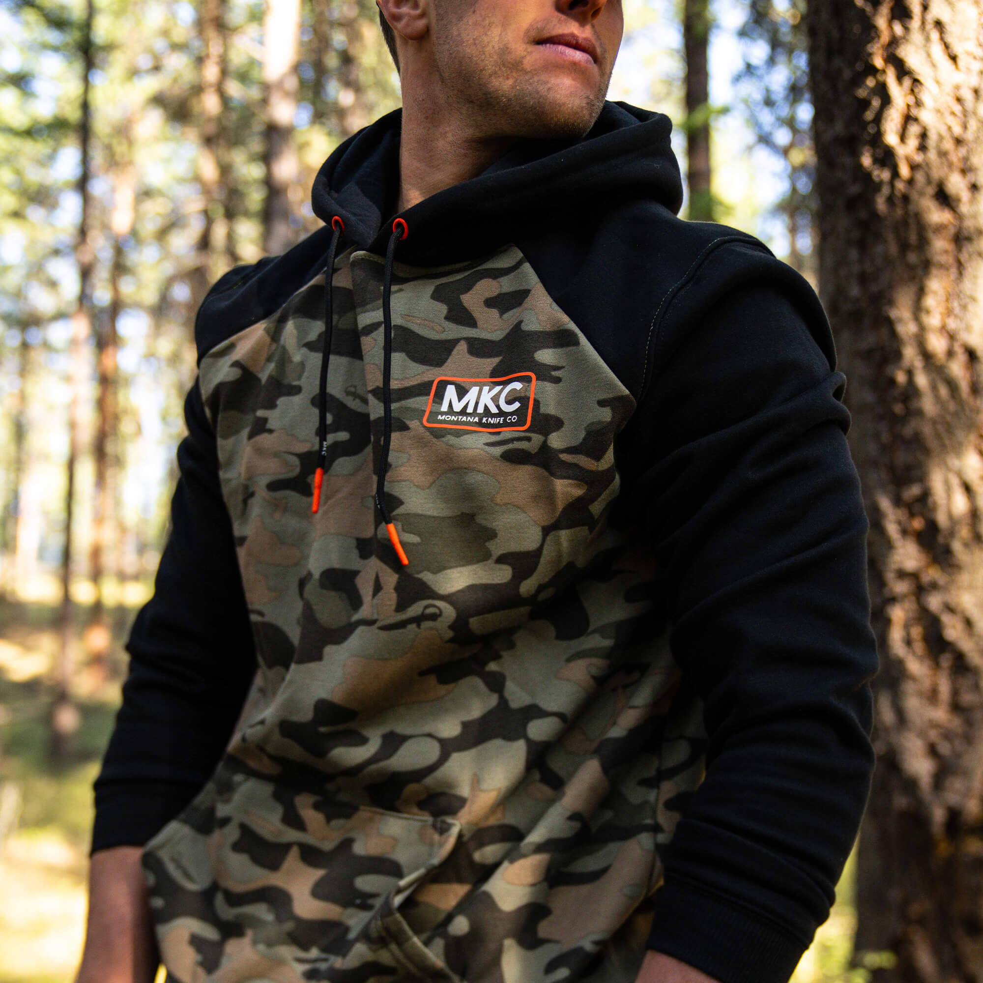 MKC COLORBLOCK HOODIE - CAMO