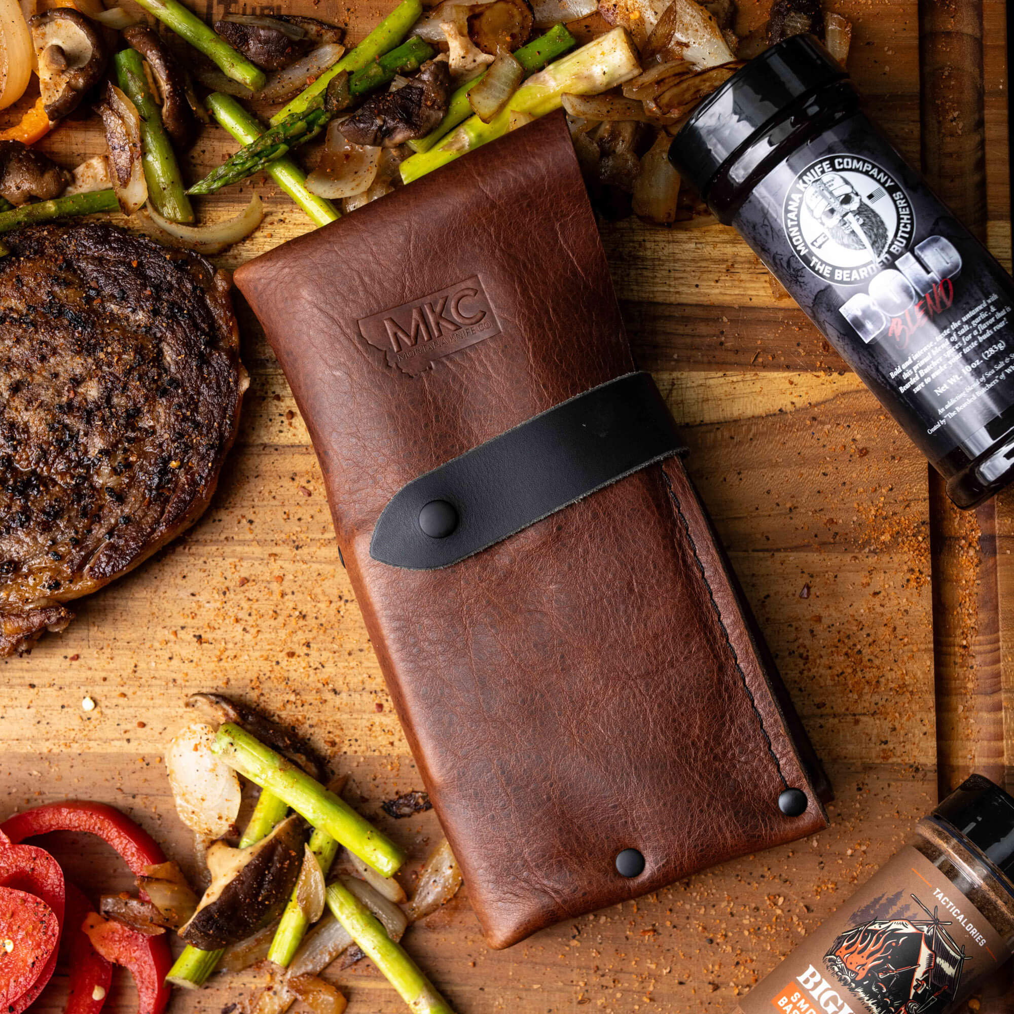 MKC STEAK KNIVES (SET OF 4) - PVD - RED