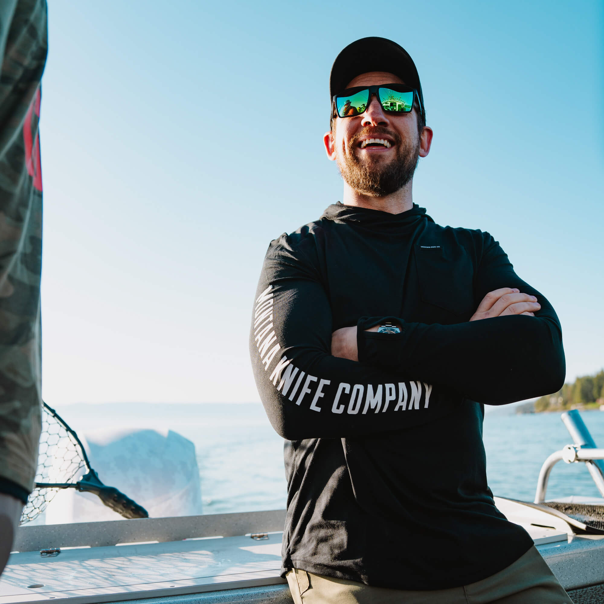 SUN RIVER BAMBOO HOODIE - BLACK