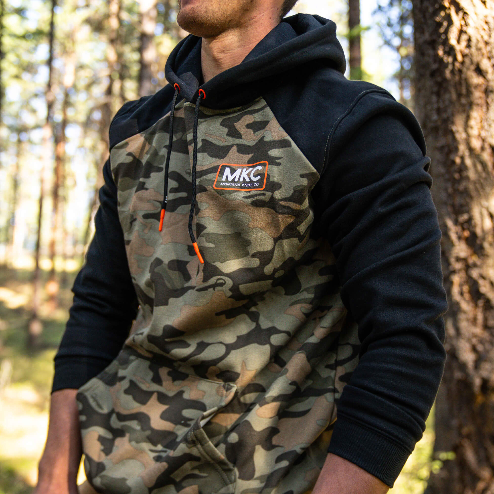 MKC COLORBLOCK HOODIE - CAMO