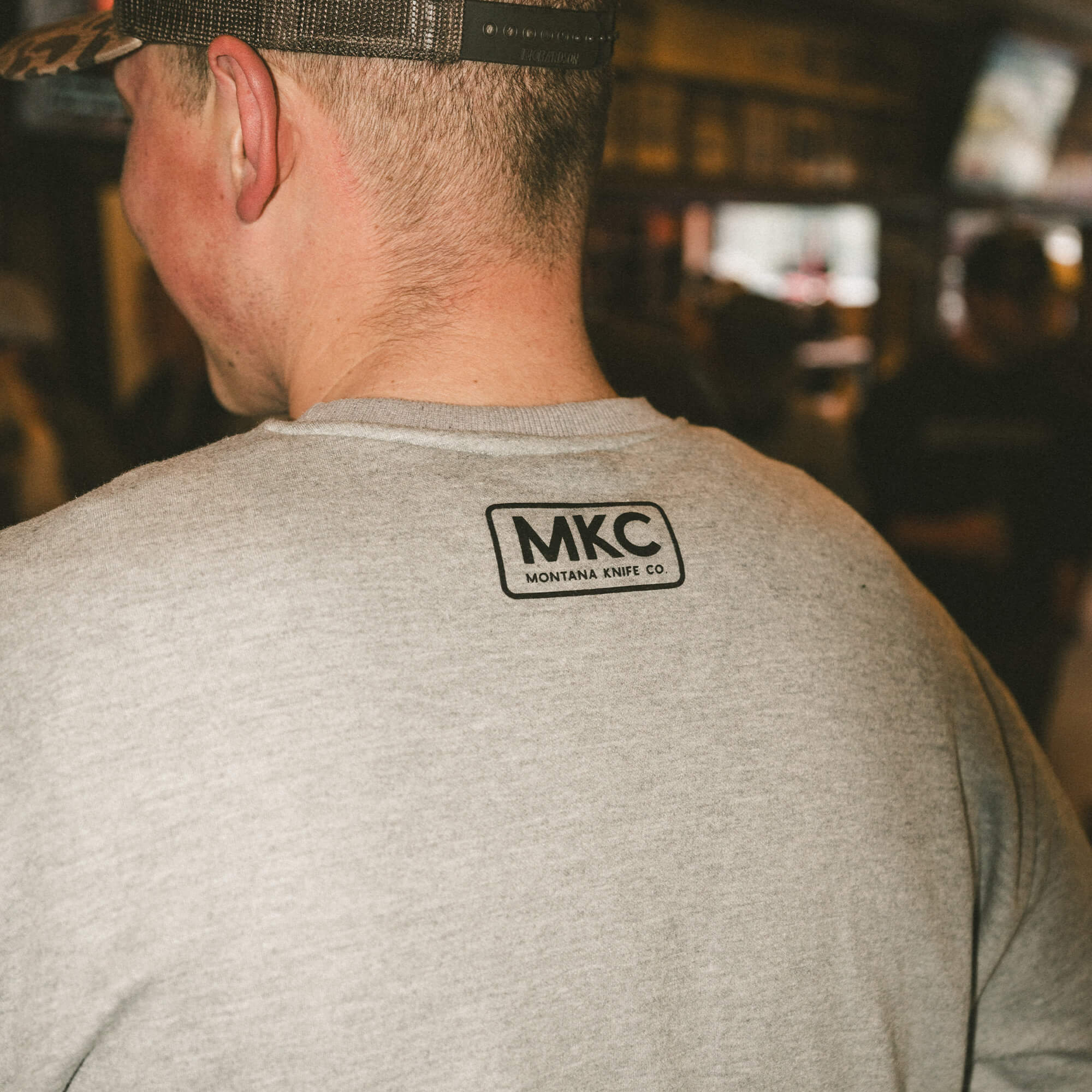 MKC CREWNECK SWEATSHIRT - GREY