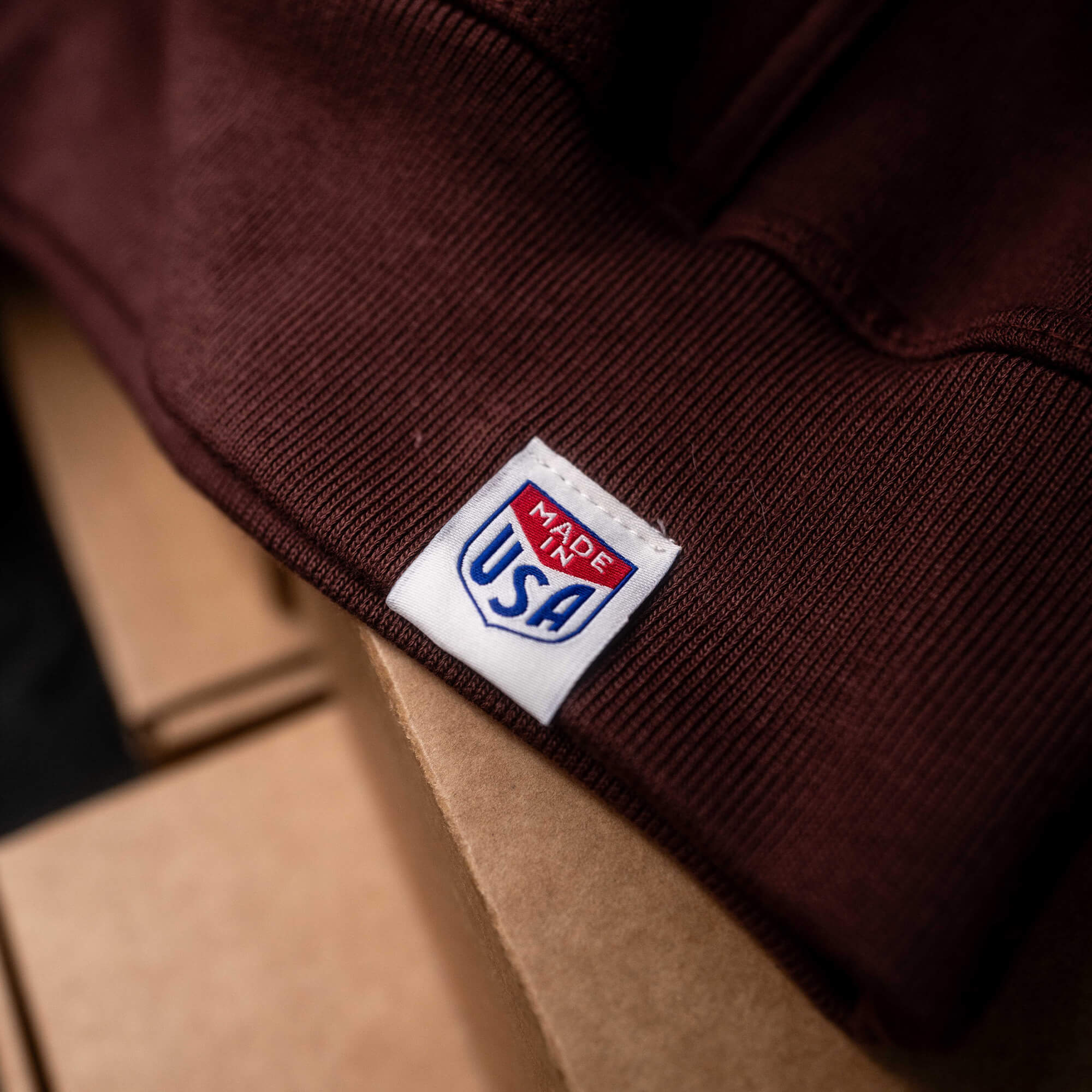 MKC HERITAGE HOODIE - USA MADE - TOBACCO