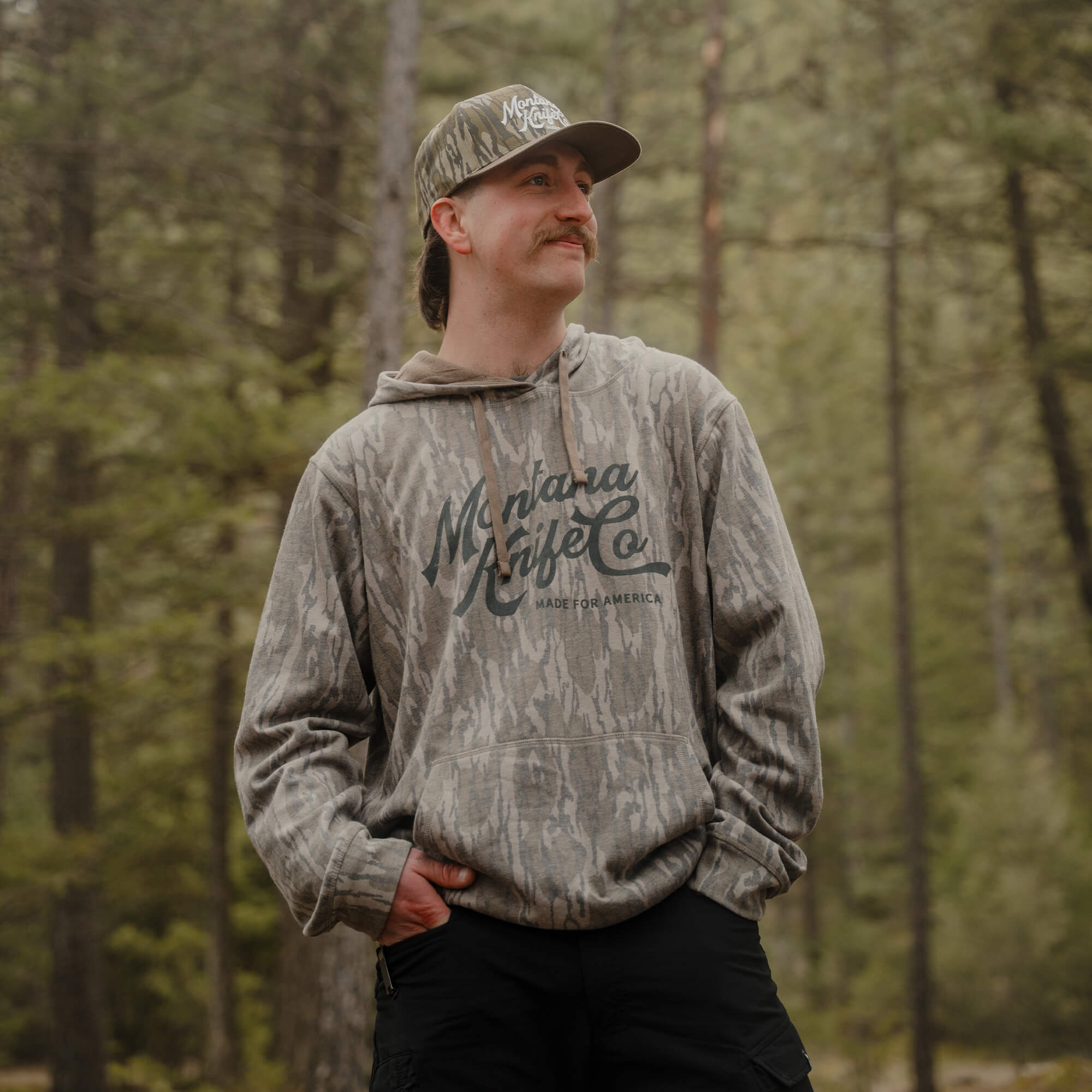 MKC x MOSSY OAK WASHED HOODIE - BOTTOMLAND