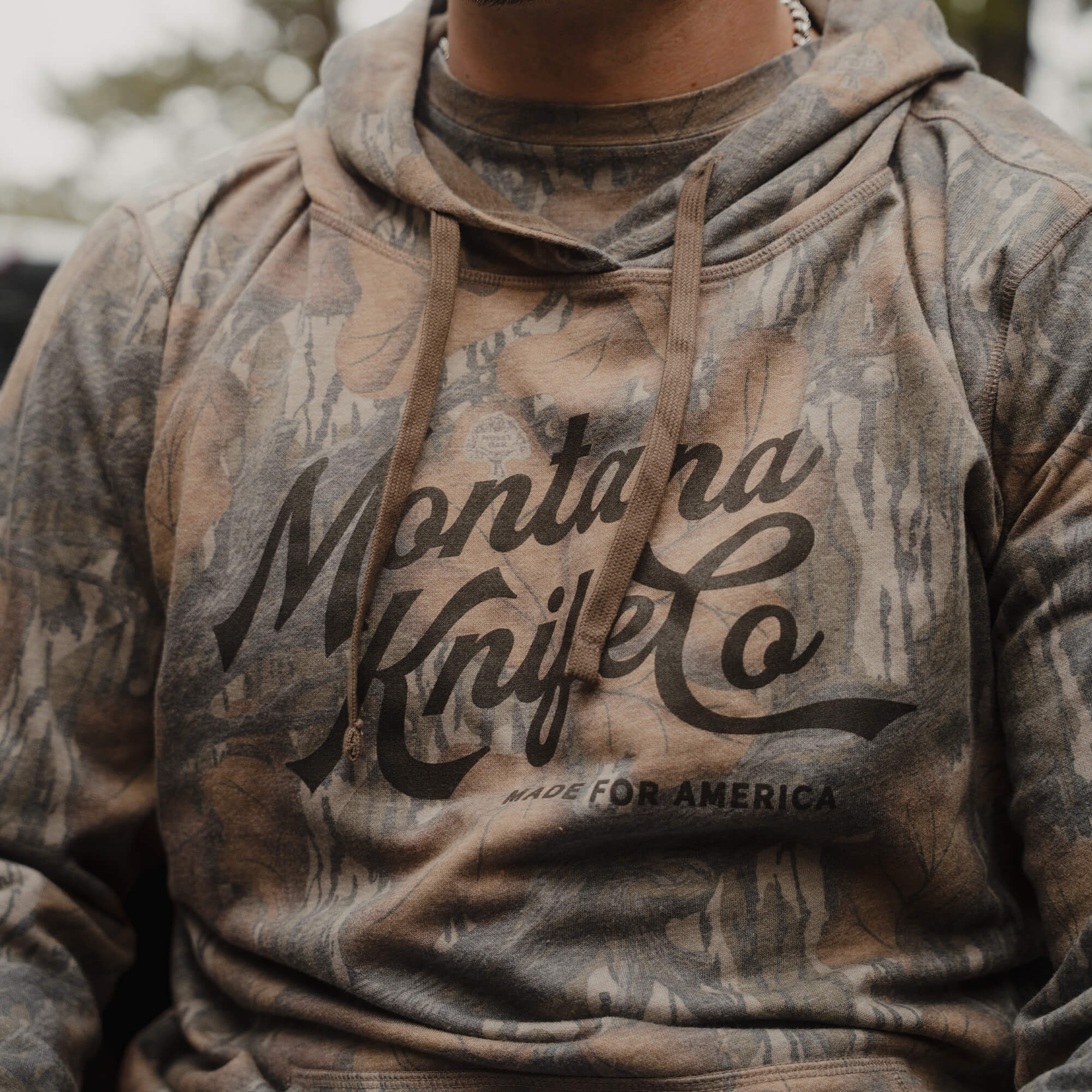 MKC x MOSSY OAK WASHED HOODIE - FALL FOLIAGE