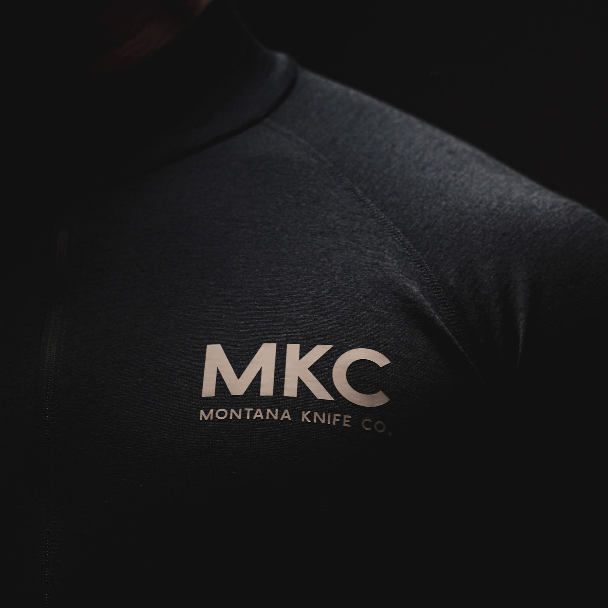 RANGE LINE PRO QUARTER ZIP - BLACK