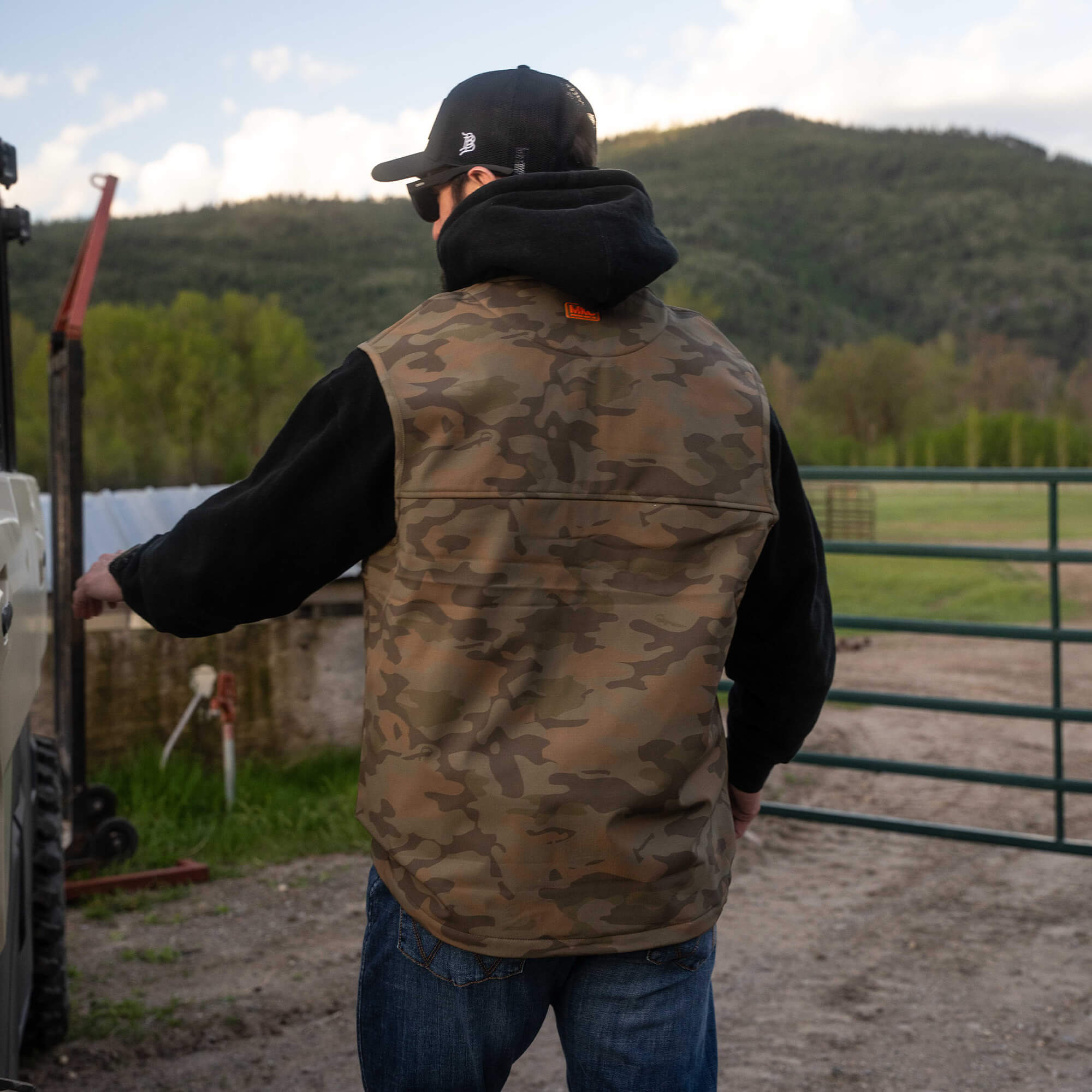 REXFORD RIPSTOP VEST - VINTAGE WOODLAND CAMO