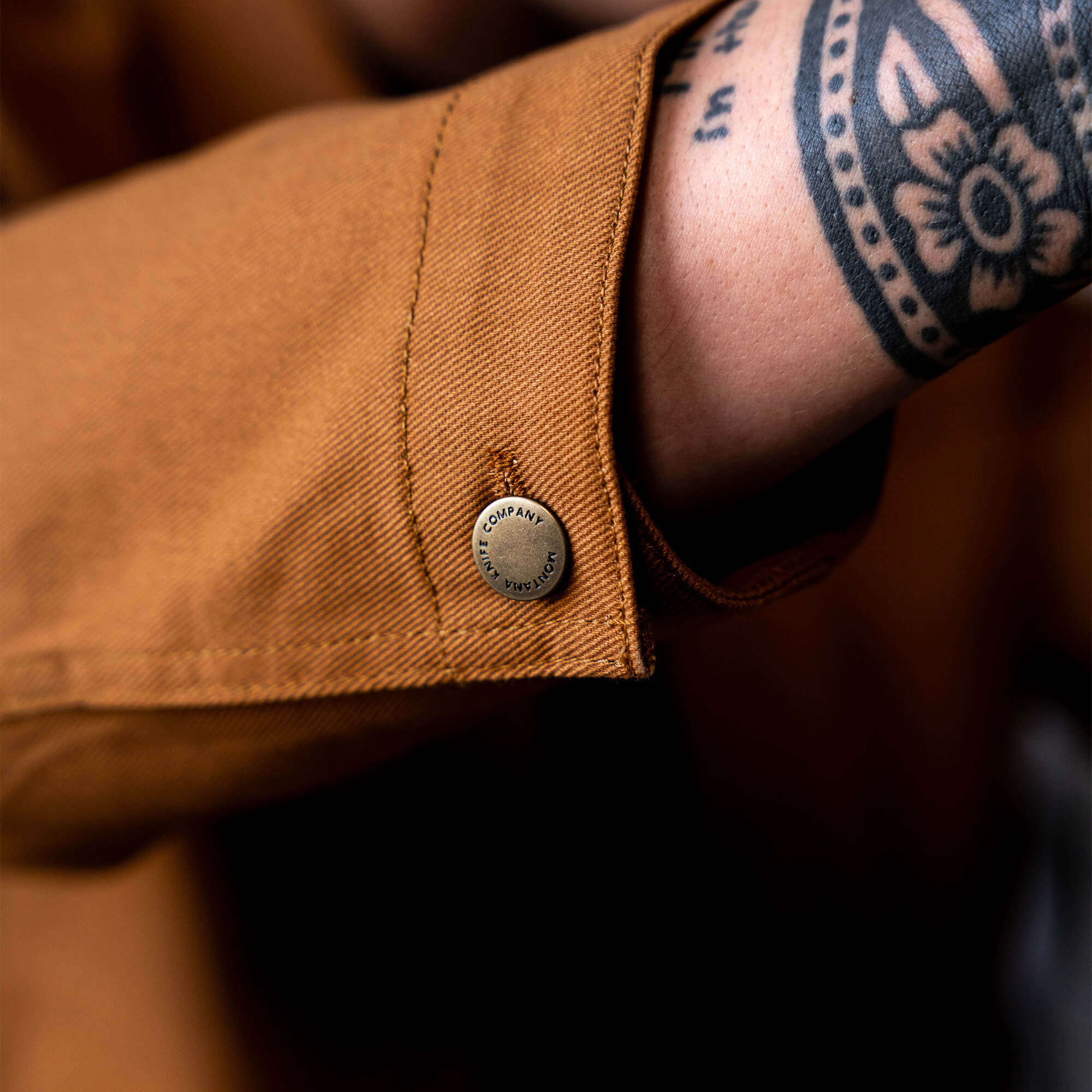 MKC WORK JACKET - RUST - USA MADE