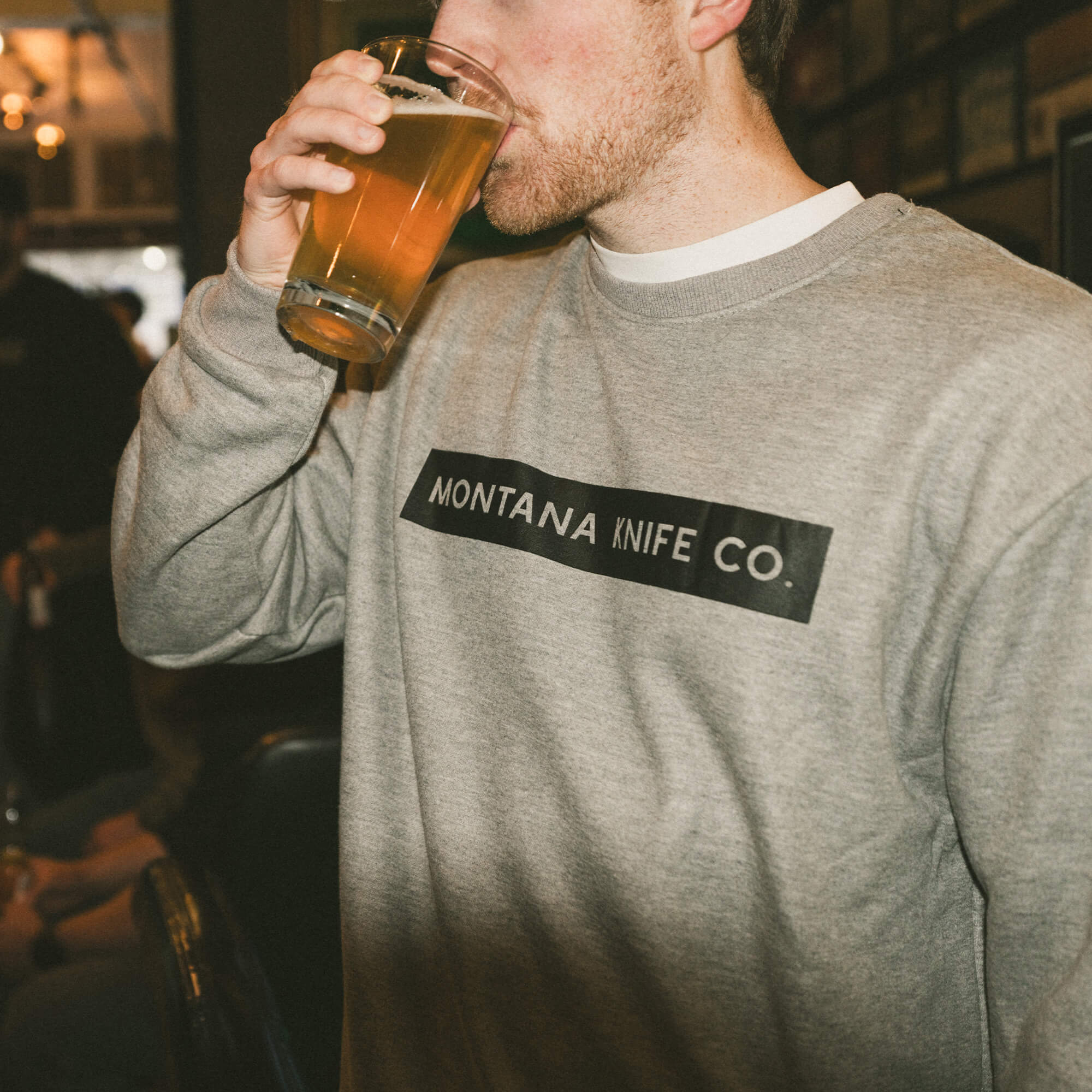 MKC CREWNECK SWEATSHIRT - GREY