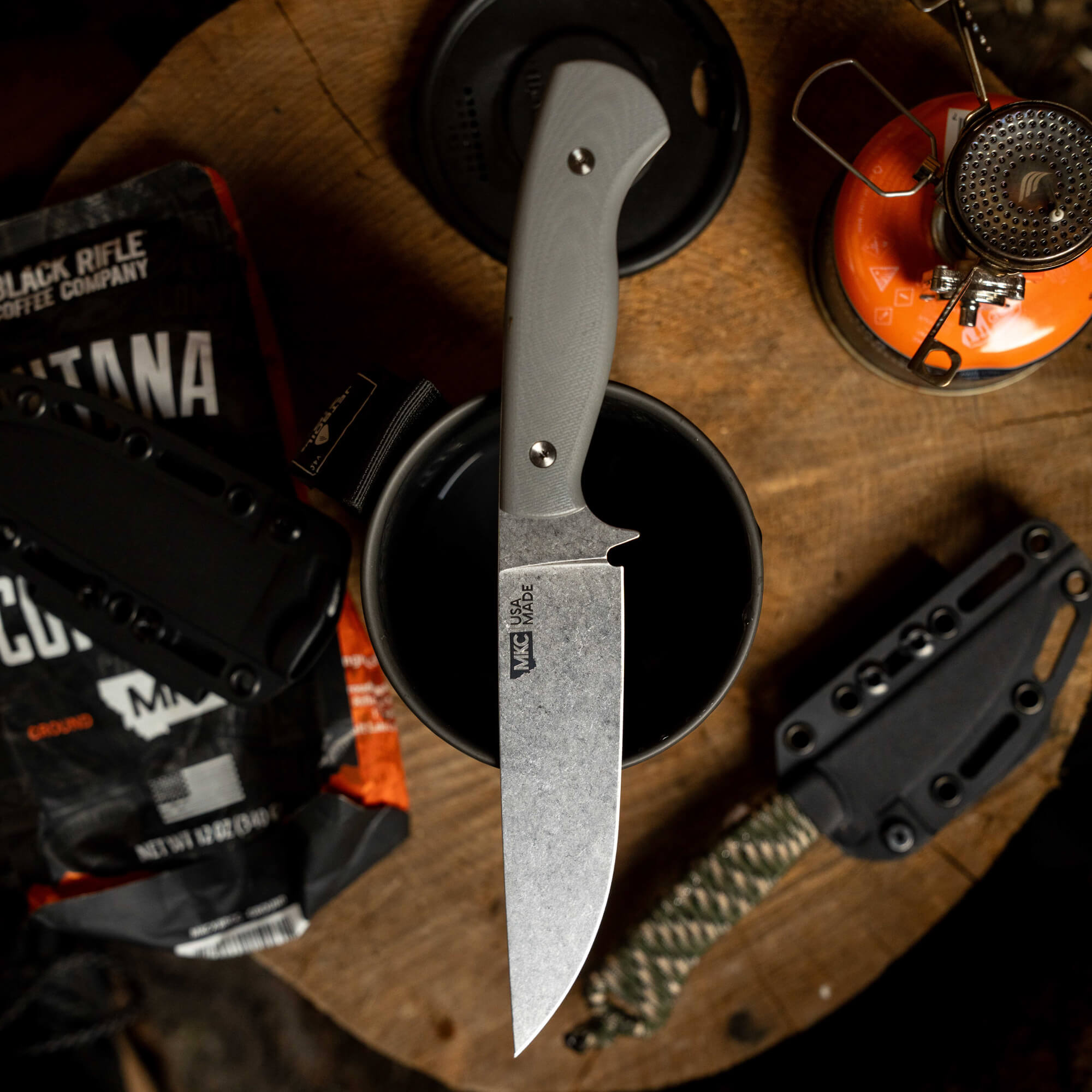 MAGNACUT SUPER CUB - DROP POINT HUNTER - GREY