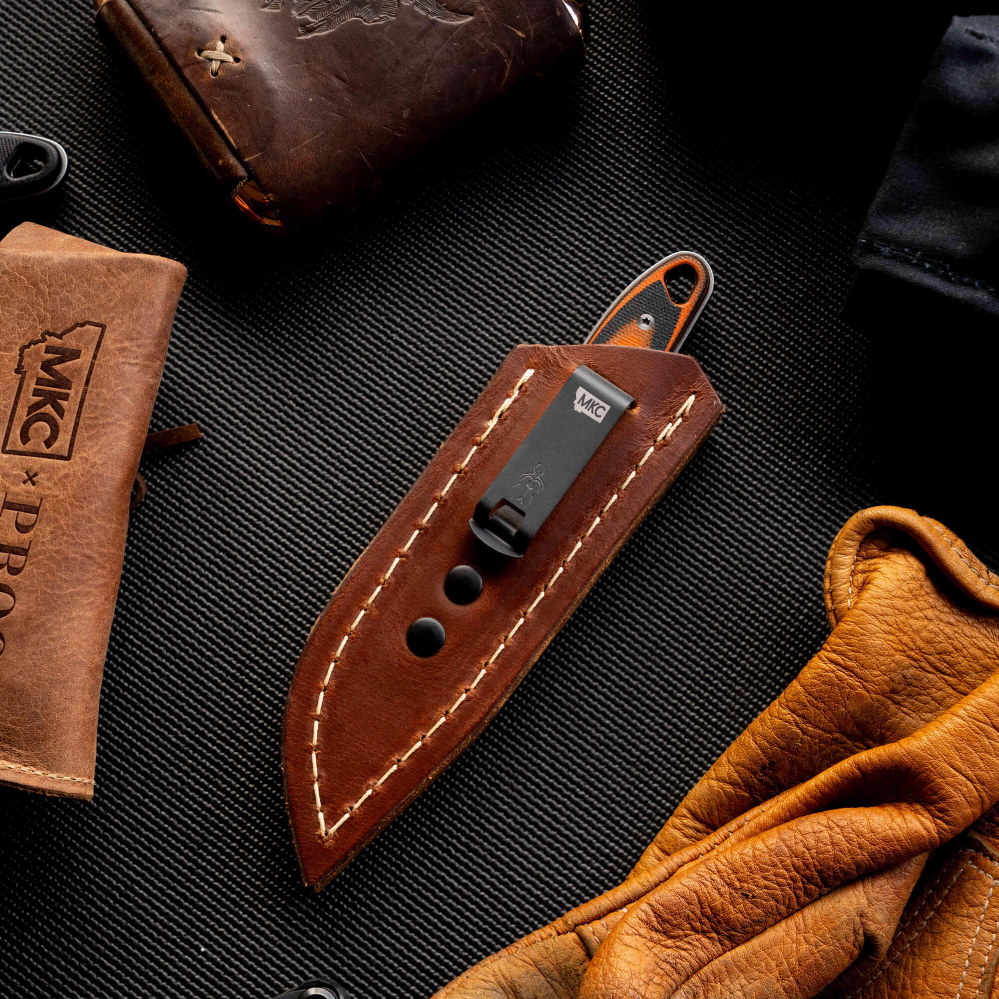 BADROCK LEATHER SHEATH - CONCEALED POCKET CARRY