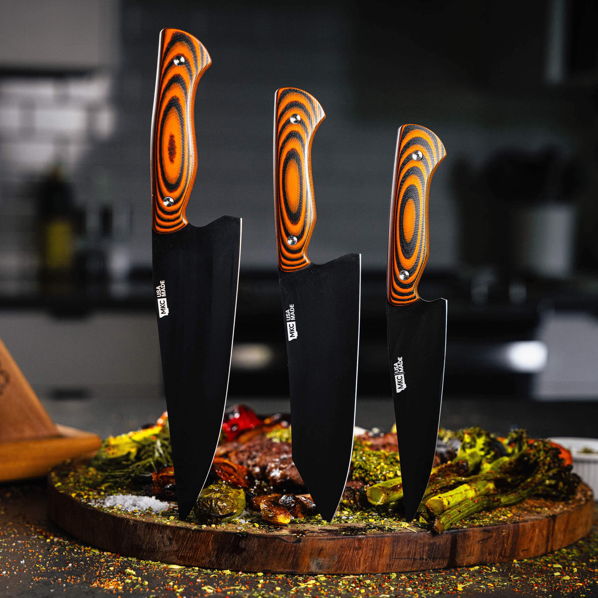 MKC CULINARY SET - ORANGE & BLACK