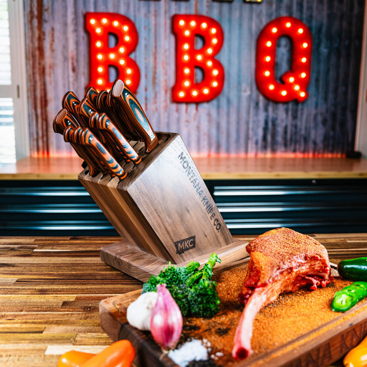 MKC CULINARY MAGNETIC KNIFE BLOCK 2.0