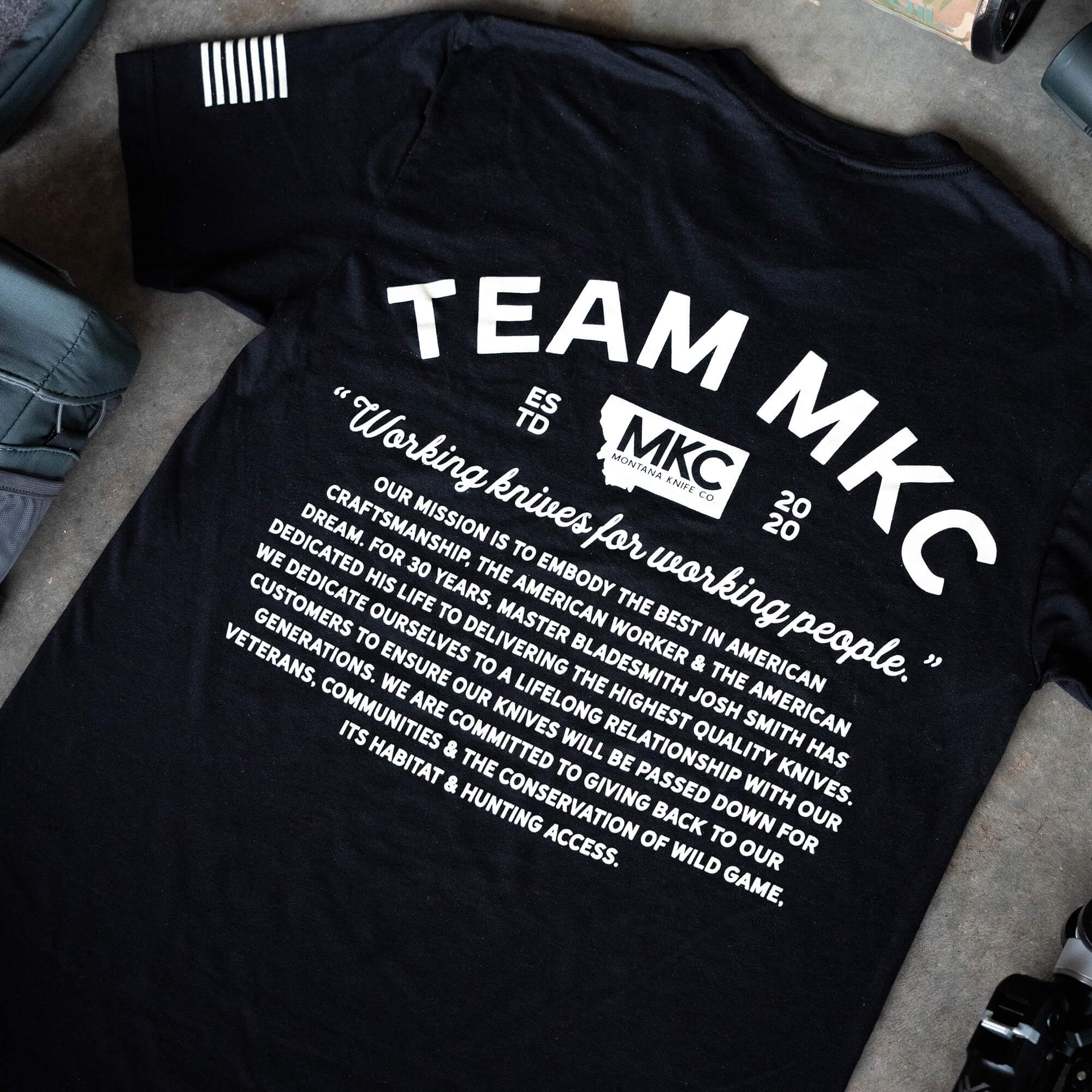 TEAM MKC TEE - BLACK