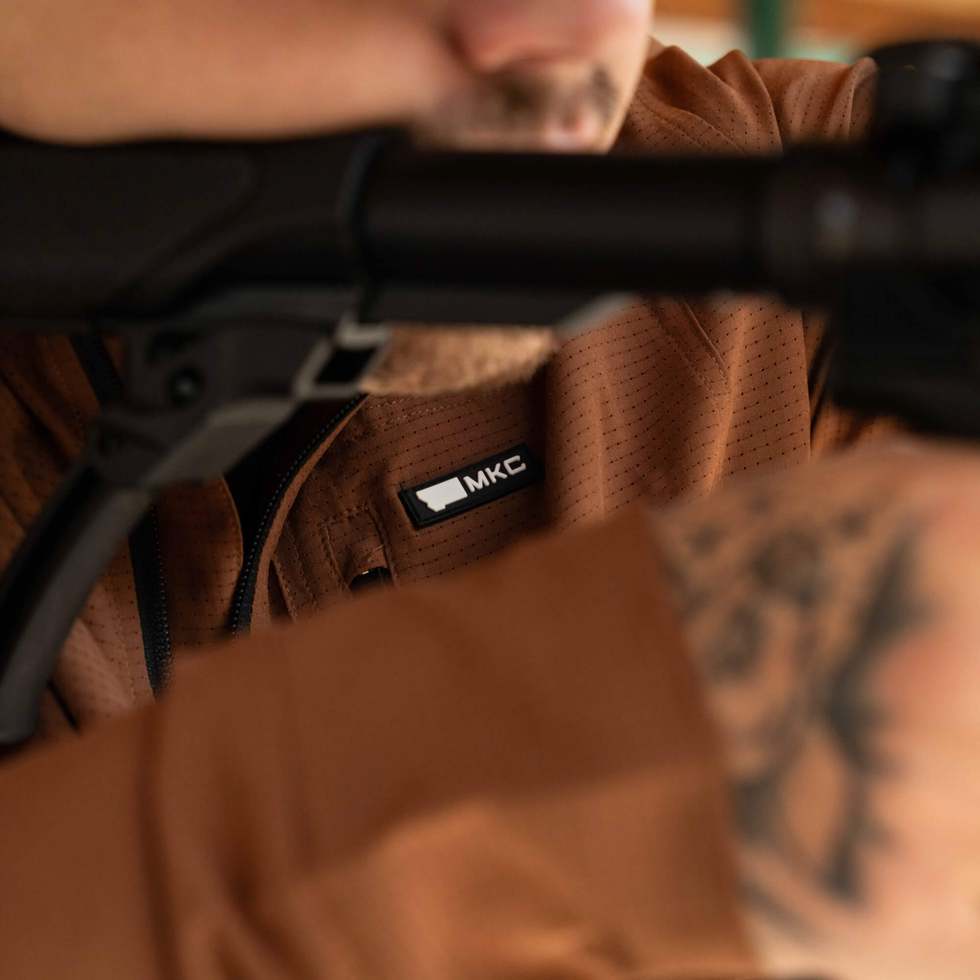 TACTICAL AIRLITE HALF-ZIP - COYOTE