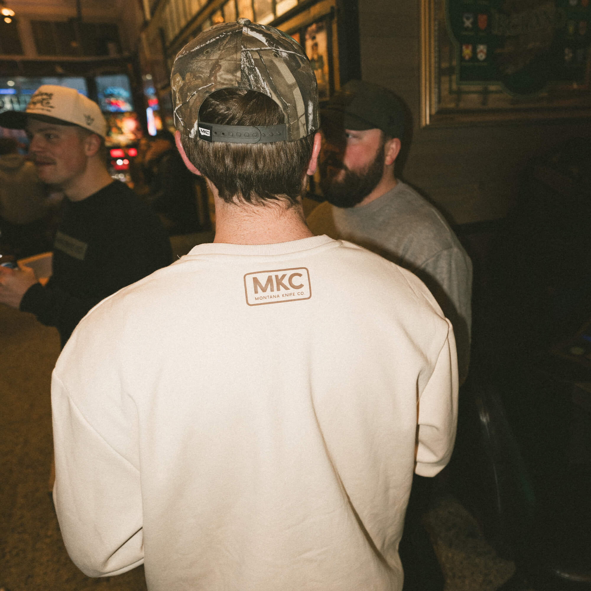 MKC CREWNECK SWEATSHIRT - NATURAL