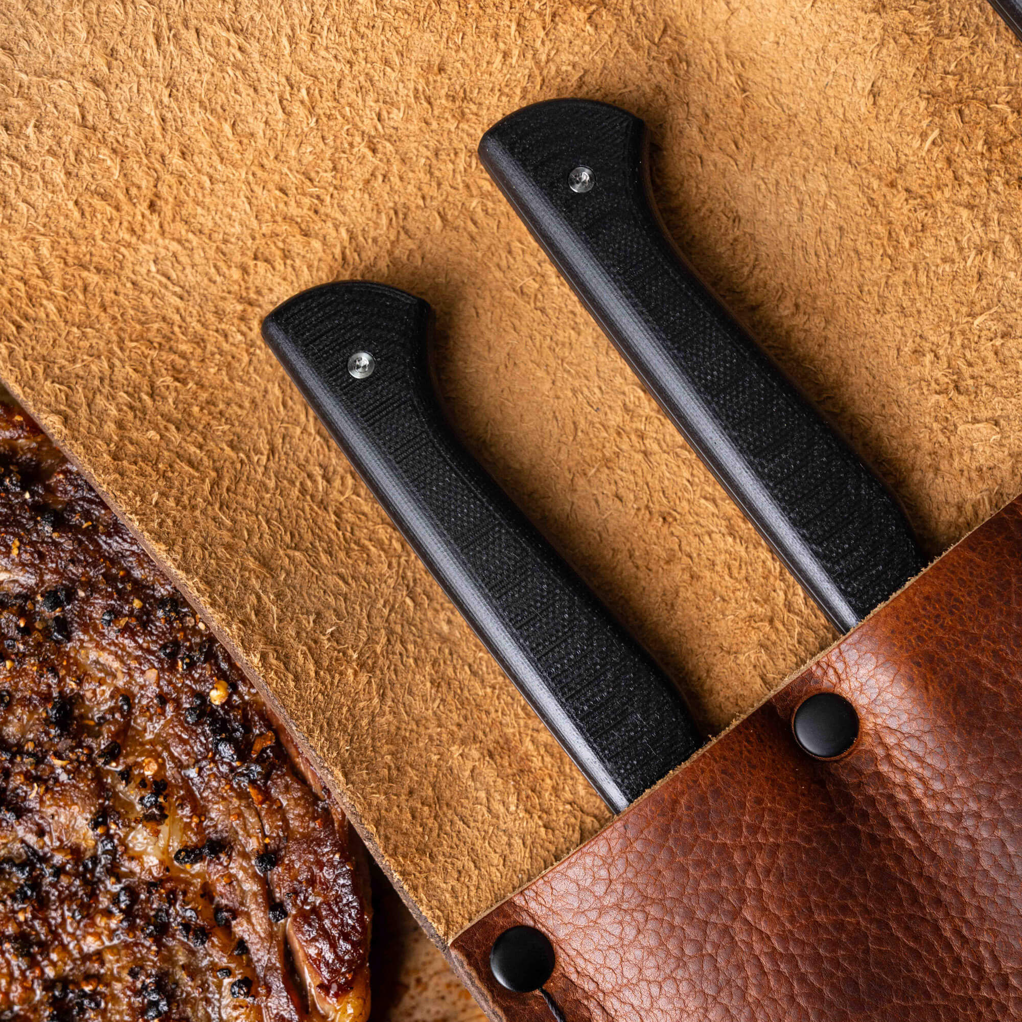 MKC STEAK KNIVES (SET OF 4) - PVD - BLACK