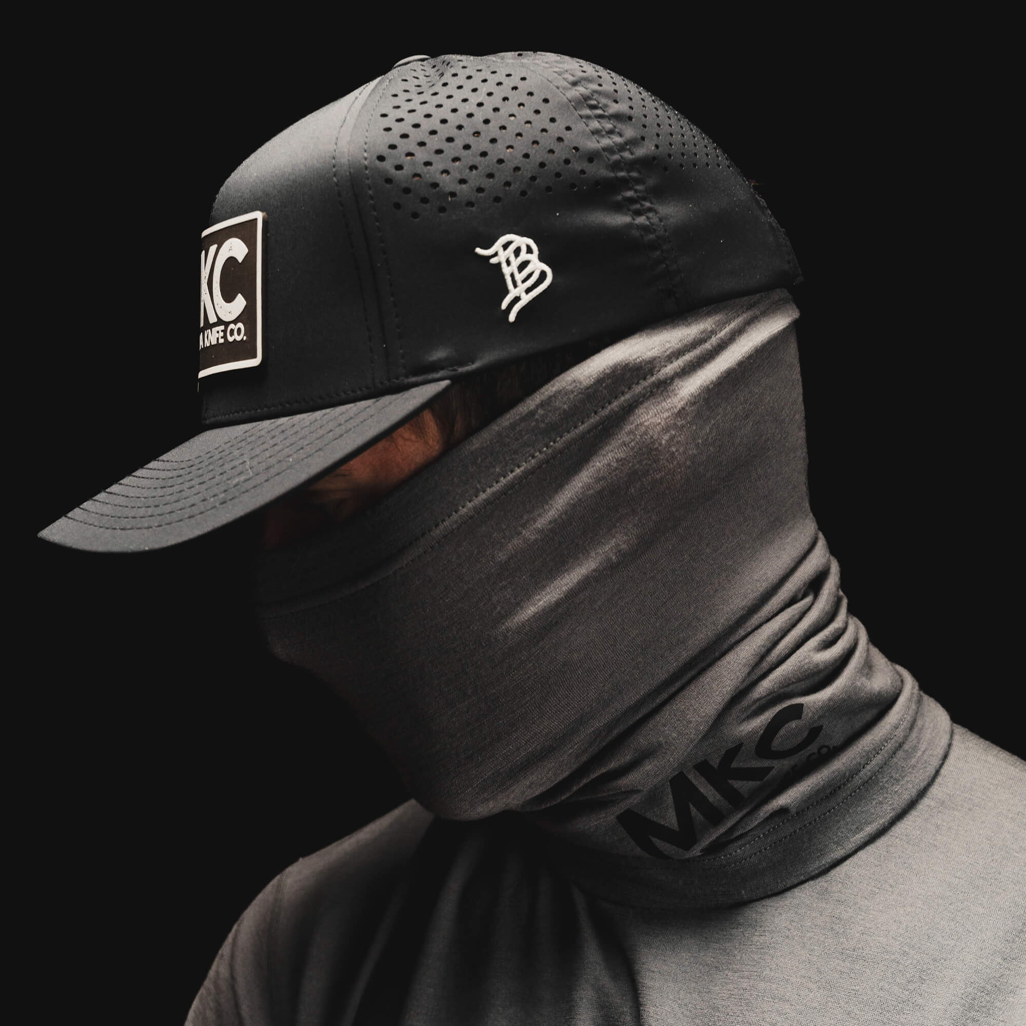 RANGE LINE PRO NECK GAITER - CHARCOAL