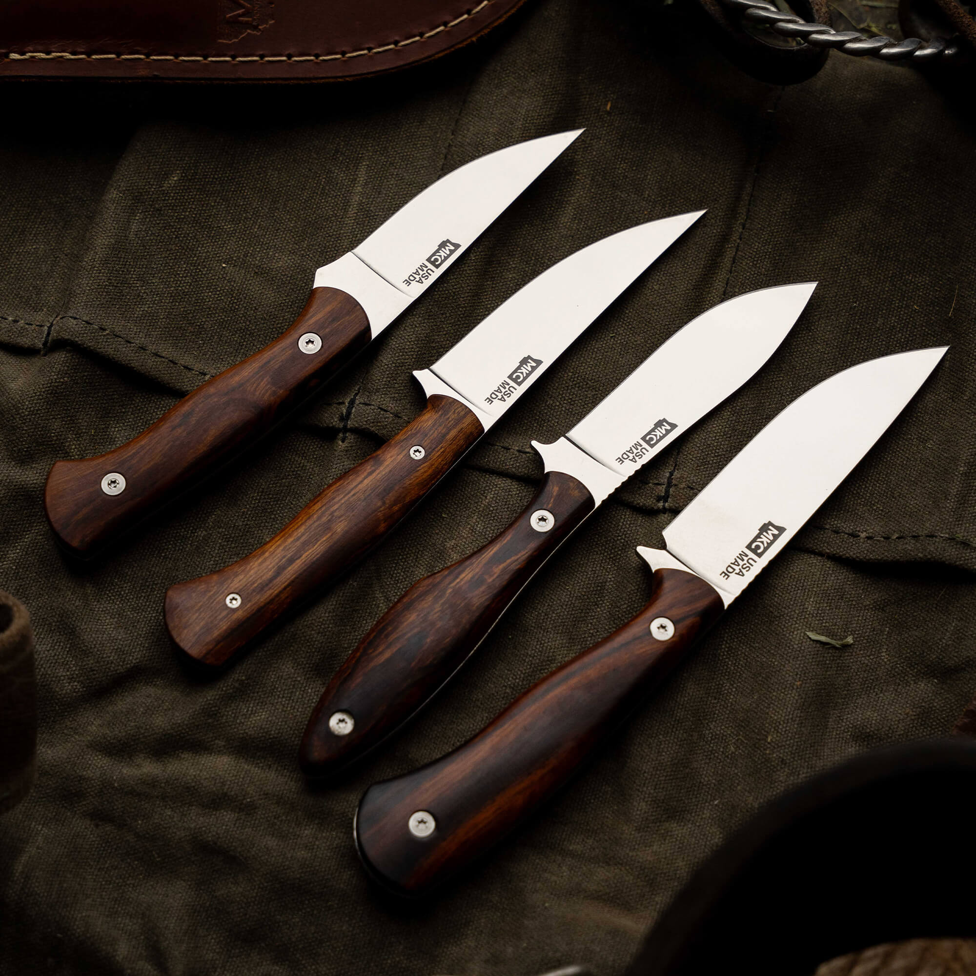 TRADITIONS KNIVES - FULL SET OF 4