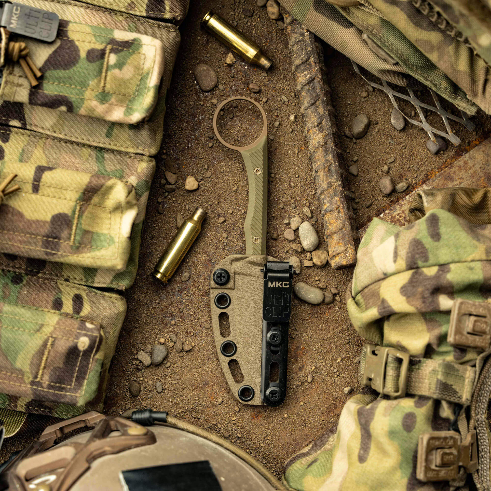 MINI WARGOAT ADDITIONAL KYDEX SHEATH - FLAT DARK EARTH