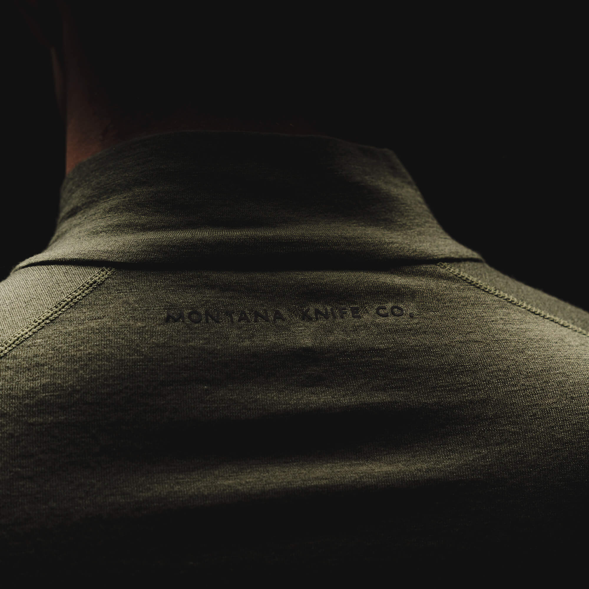 RANGE LINE PRO QUARTER ZIP - OLIVE