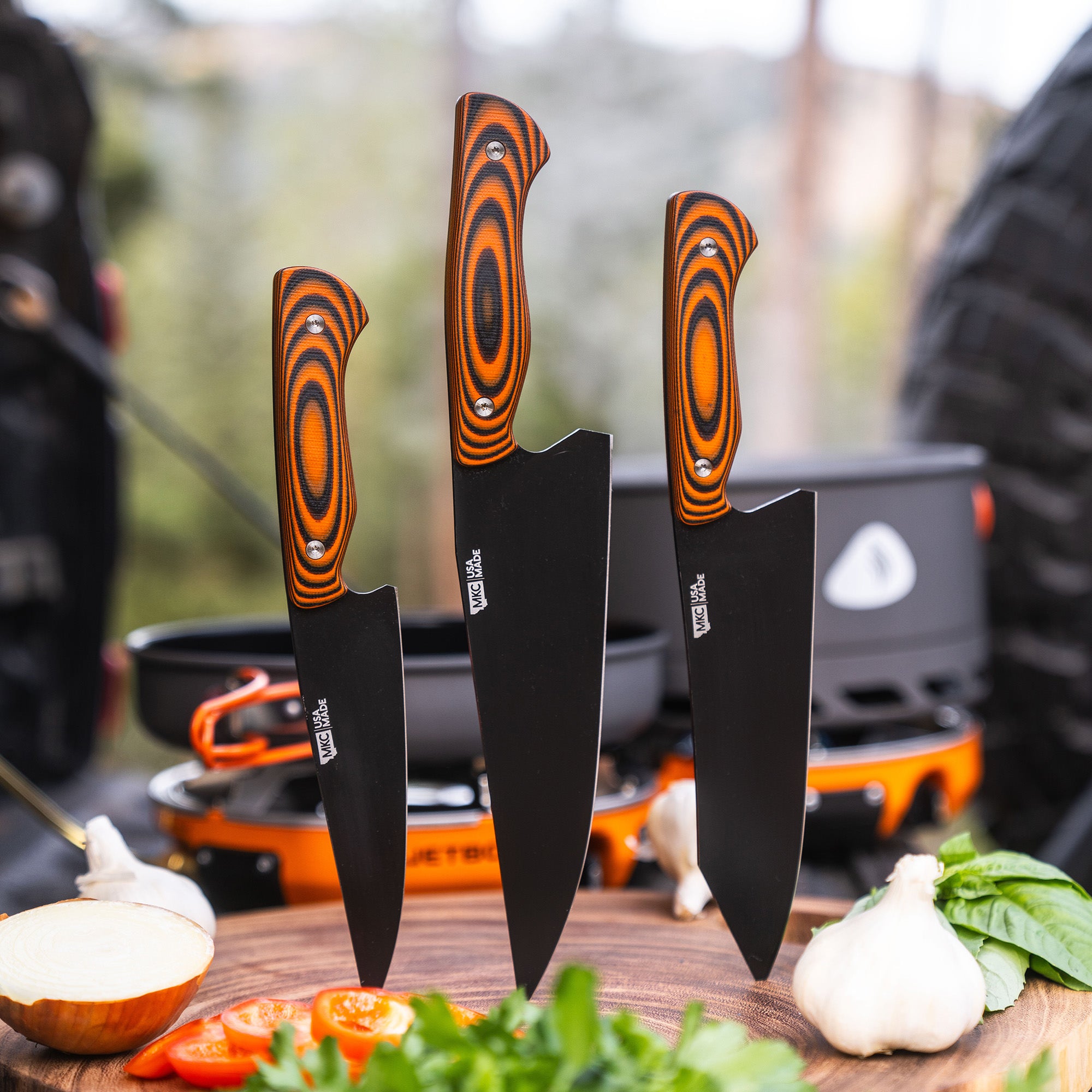 MKC CULINARY SET - ORANGE & BLACK