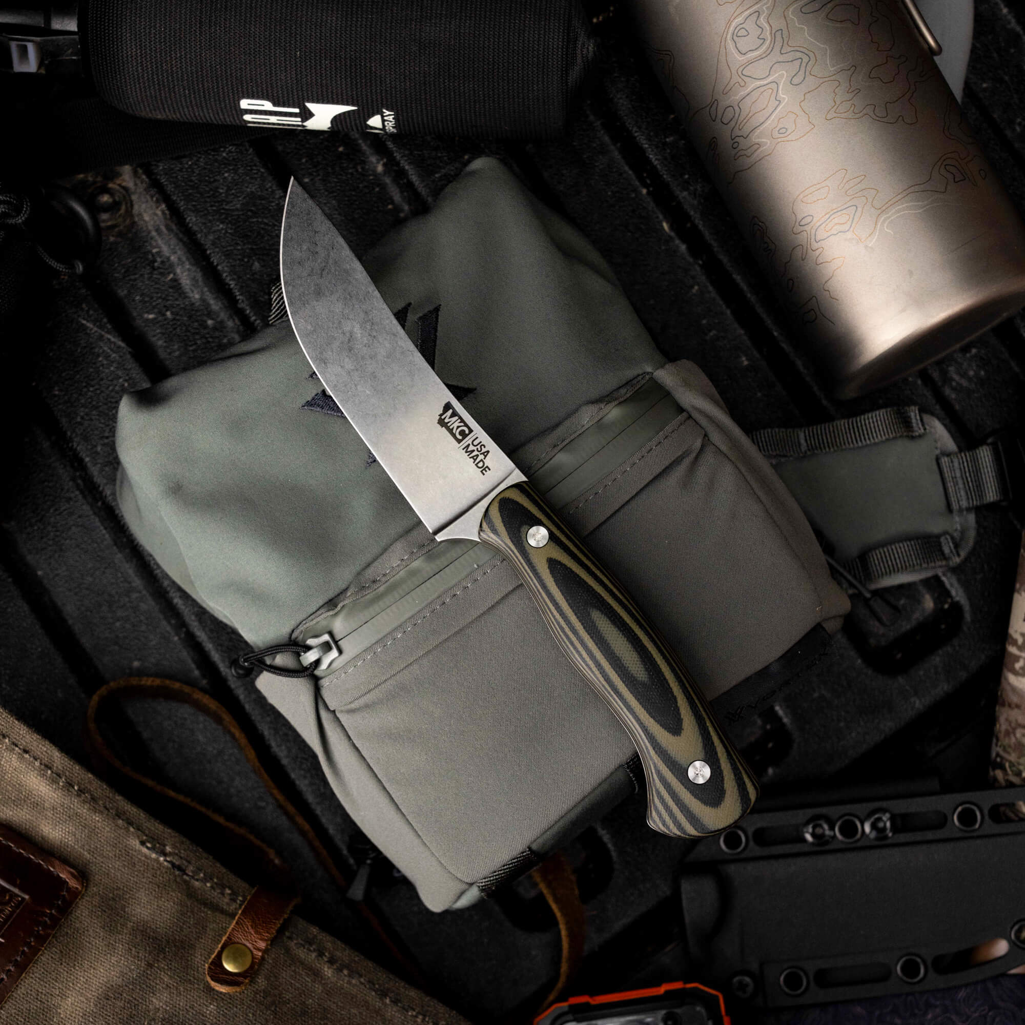 MAGNACUT STONEWALL SKINNER - GREEN & BLACK