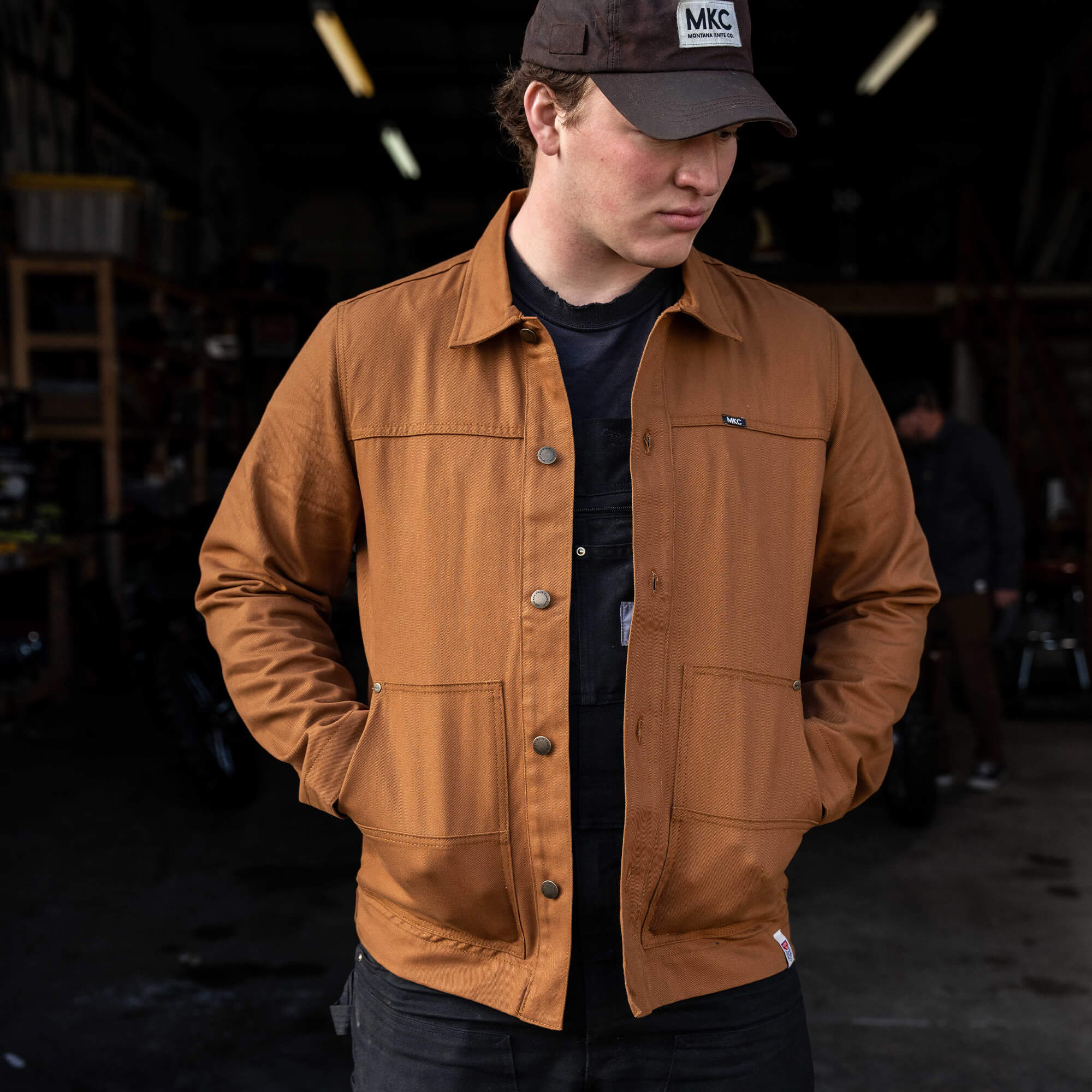 MKC WORK JACKET - RUST - USA MADE