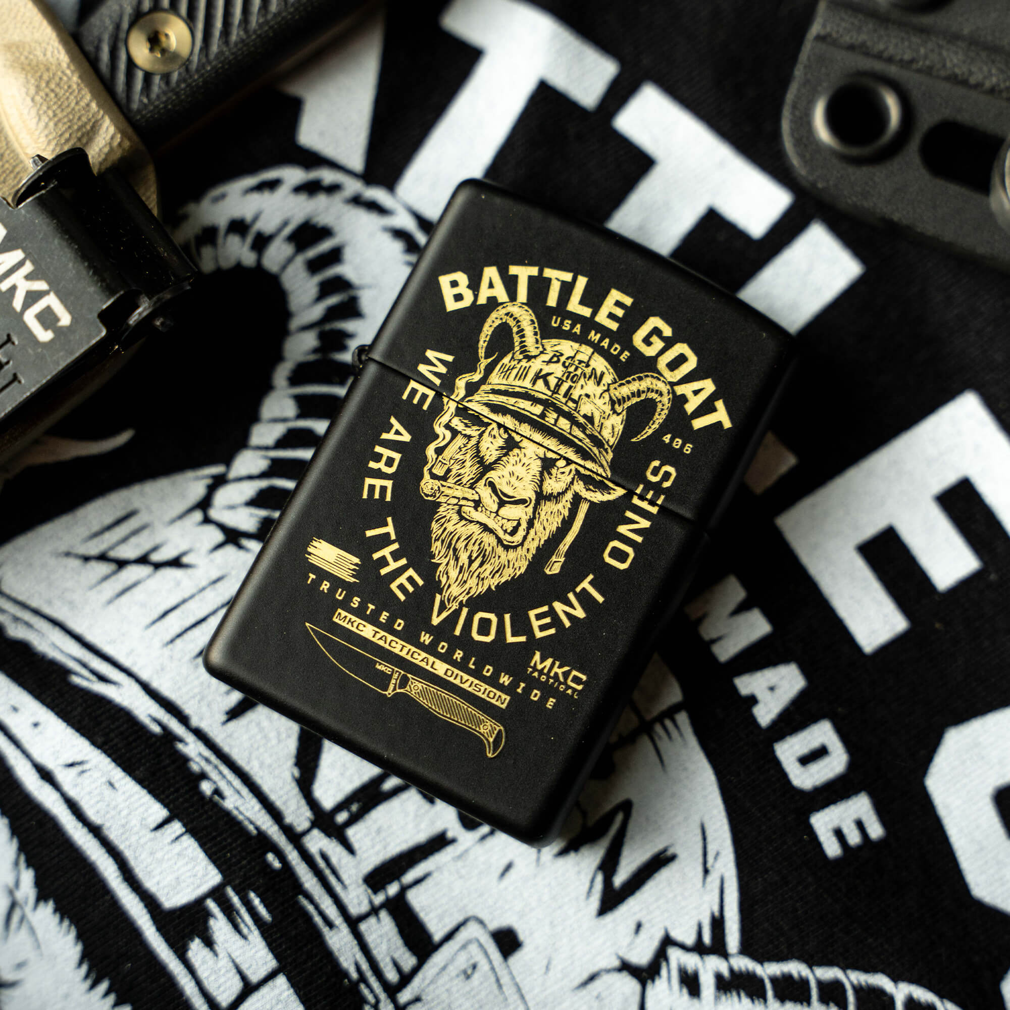 BATTLE GOAT ZIPPO