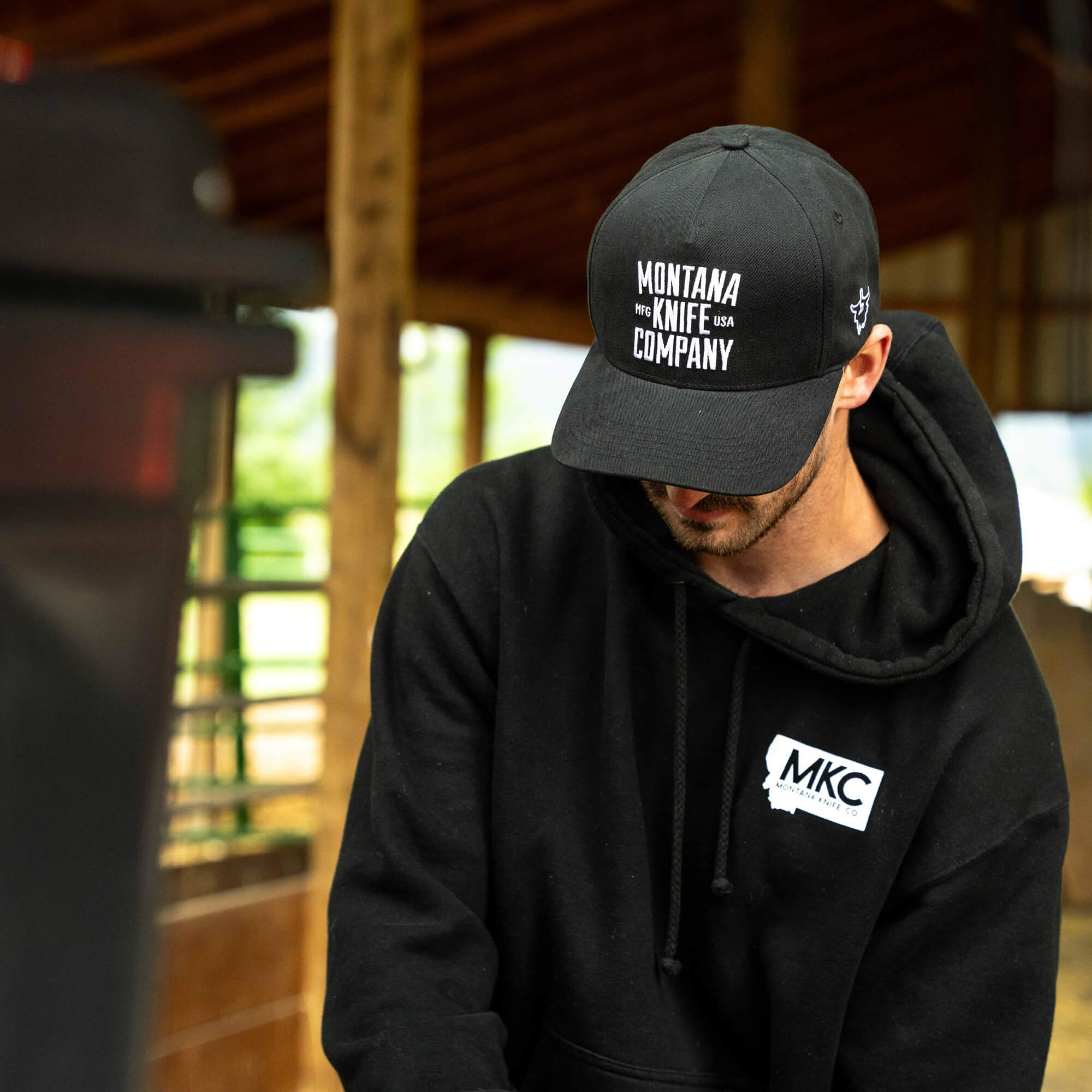 MKC FOUNDATIONS HAT - BLACK/WHITE