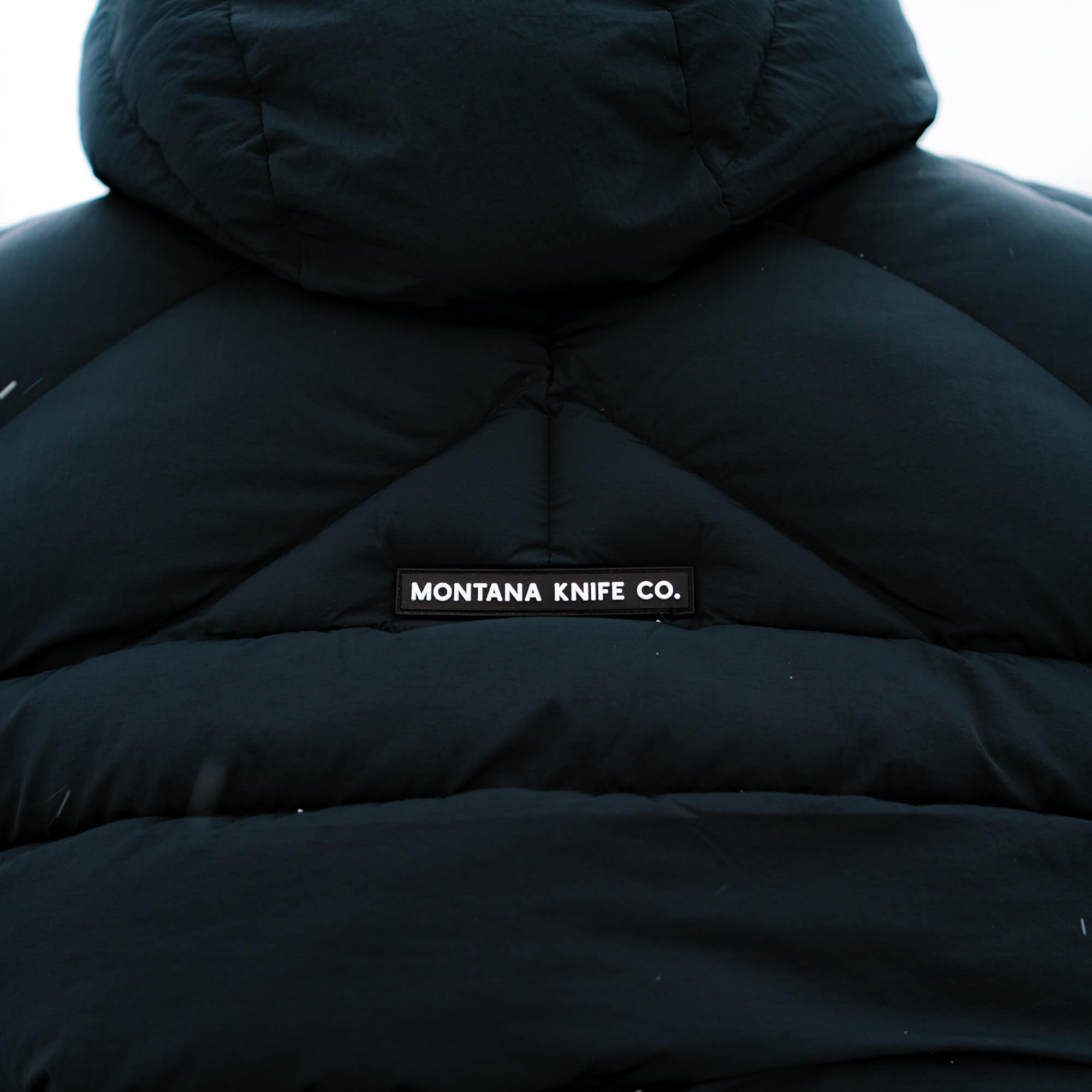 GRINNELL PUFFY ZIP JACKET - BLACK