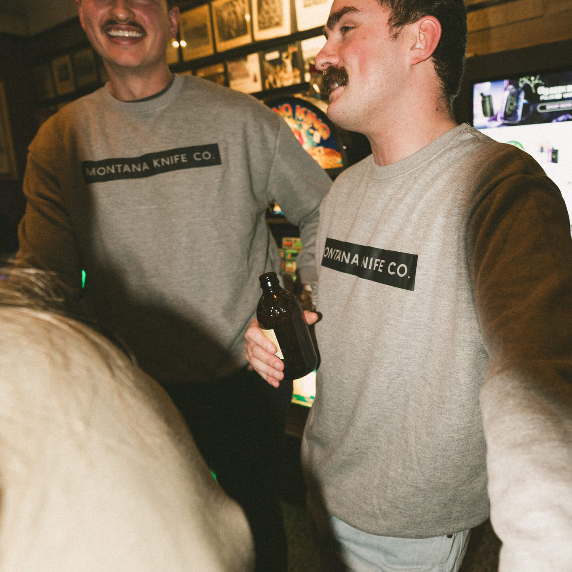 MKC CREWNECK SWEATSHIRT - GREY