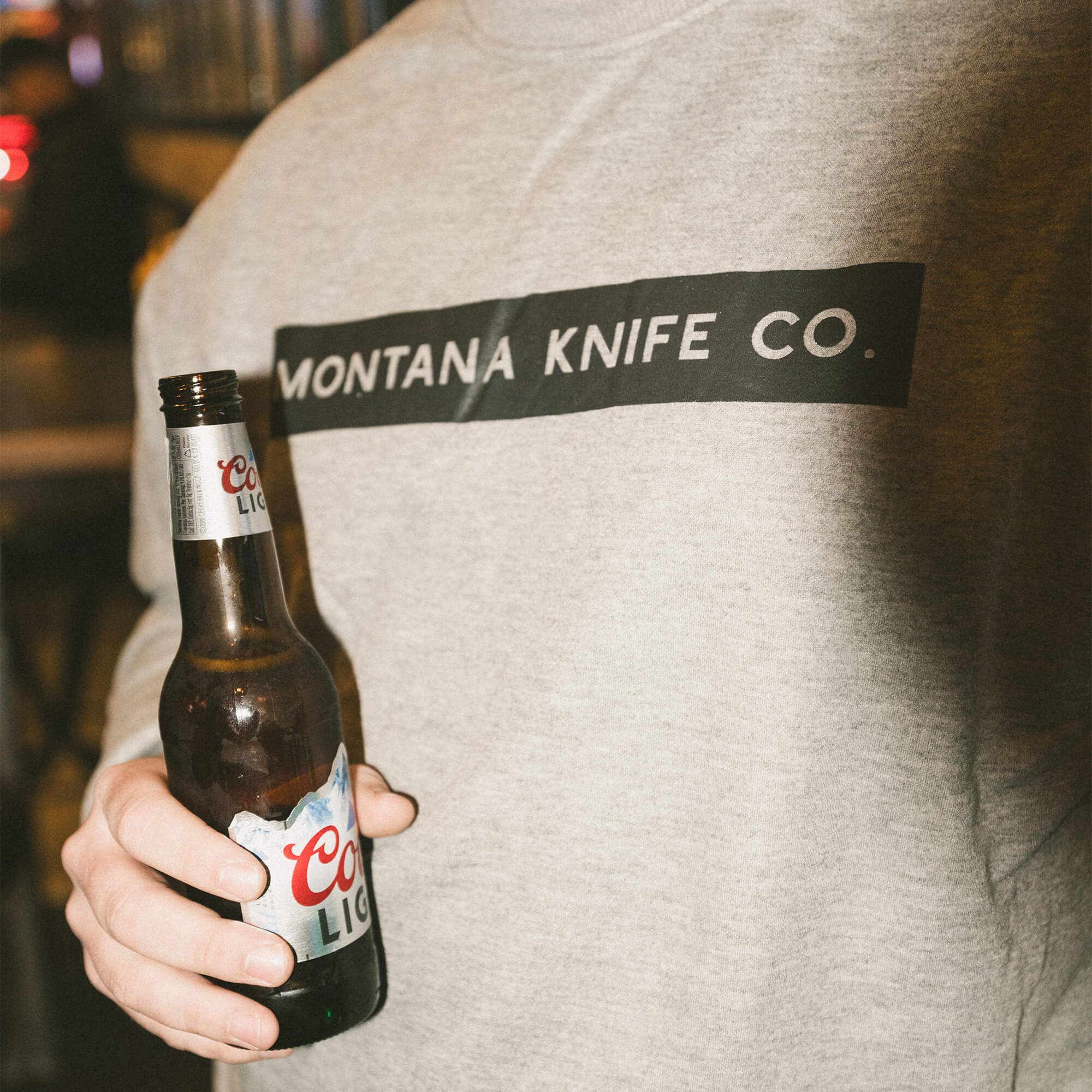 MKC CREWNECK SWEATSHIRT - GREY