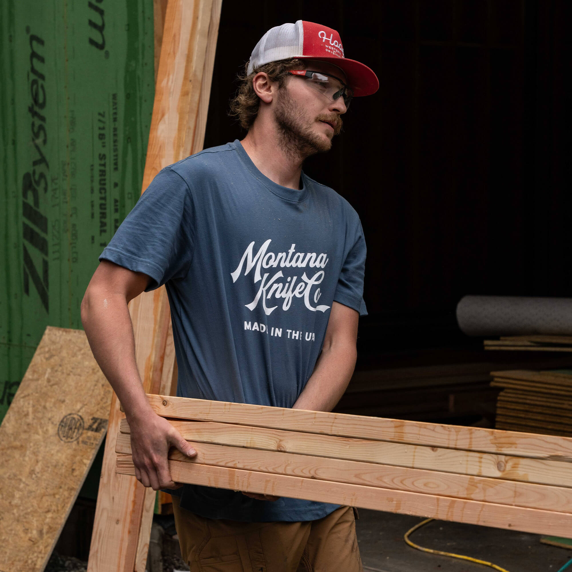 MKC HERITAGE TEE - USA MADE - GLACIER