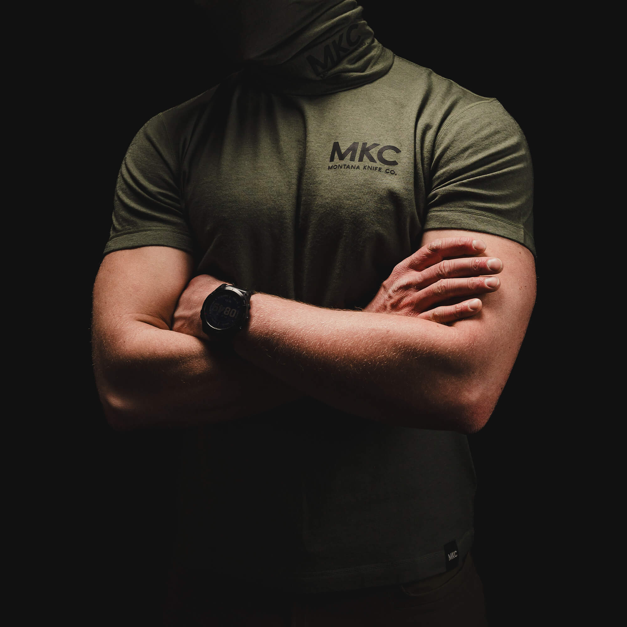 RANGE LINE PRO TEE - OLIVE