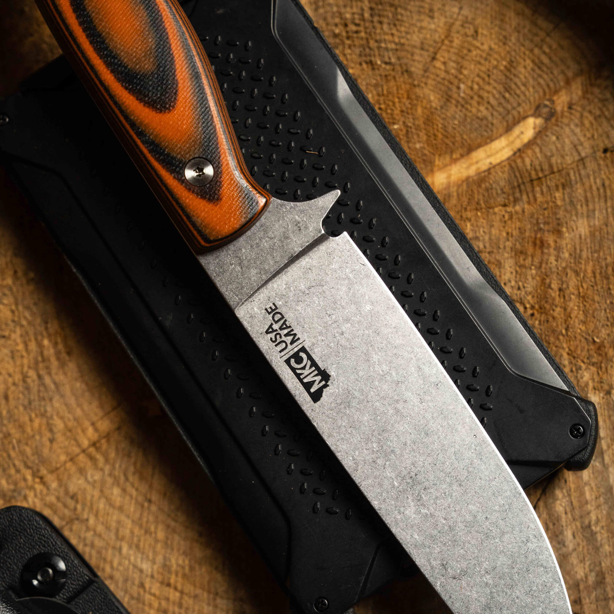 MAGNACUT SUPER CUB - DROP POINT HUNTER - ORANGE & BLACK