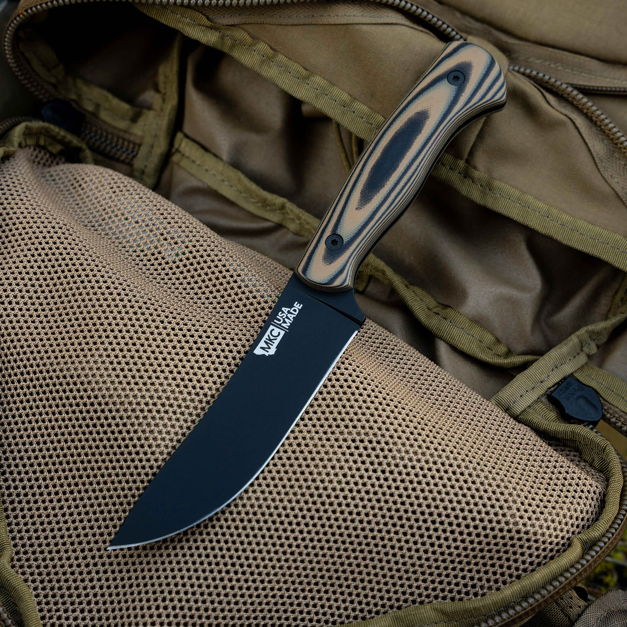 STONEWALL SKINNER - TAN & BLACK