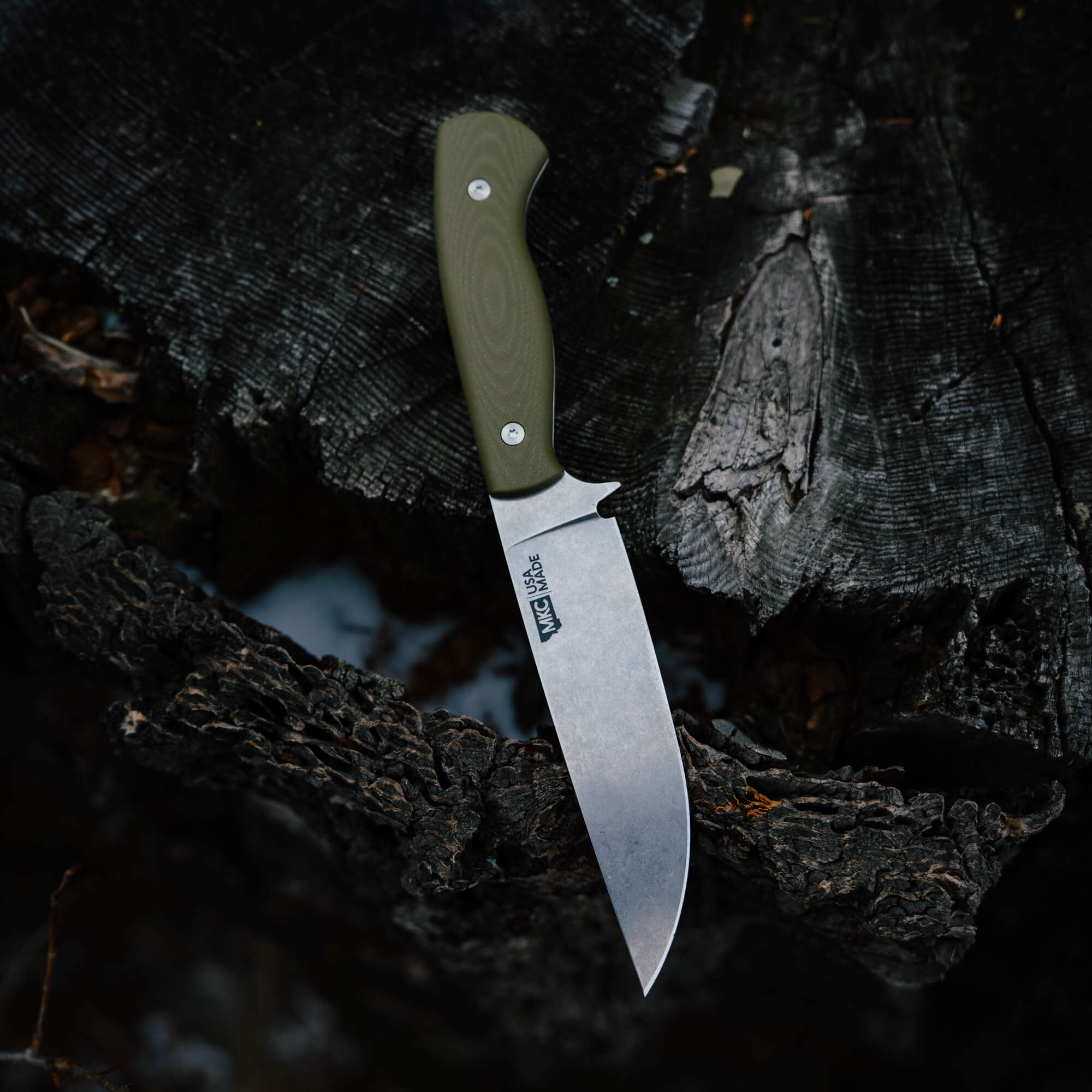 MAGNACUT SUPER CUB - DROP POINT HUNTER - OLIVE