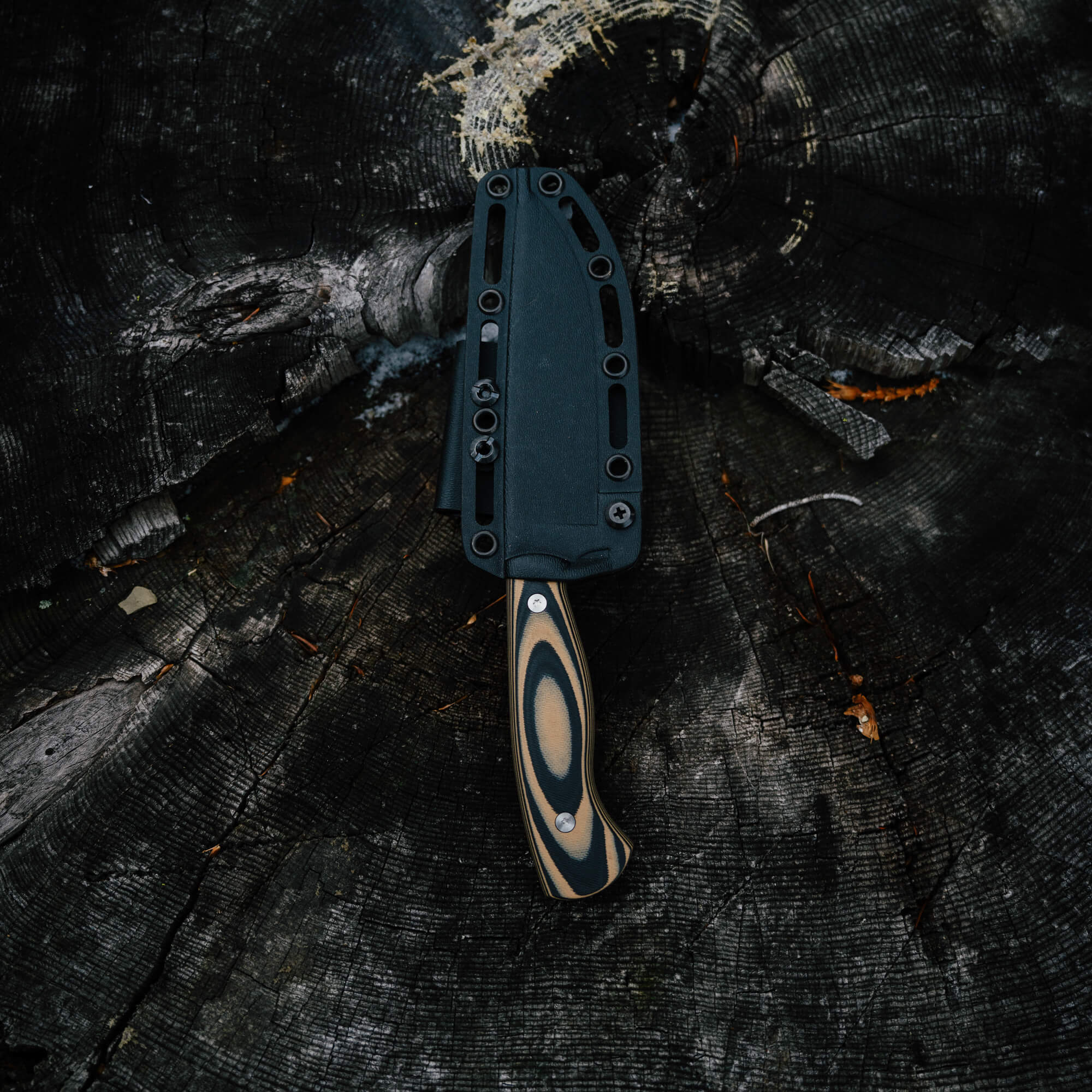 MAGNACUT SUPER CUB - DROP POINT HUNTER - TAN & BLACK