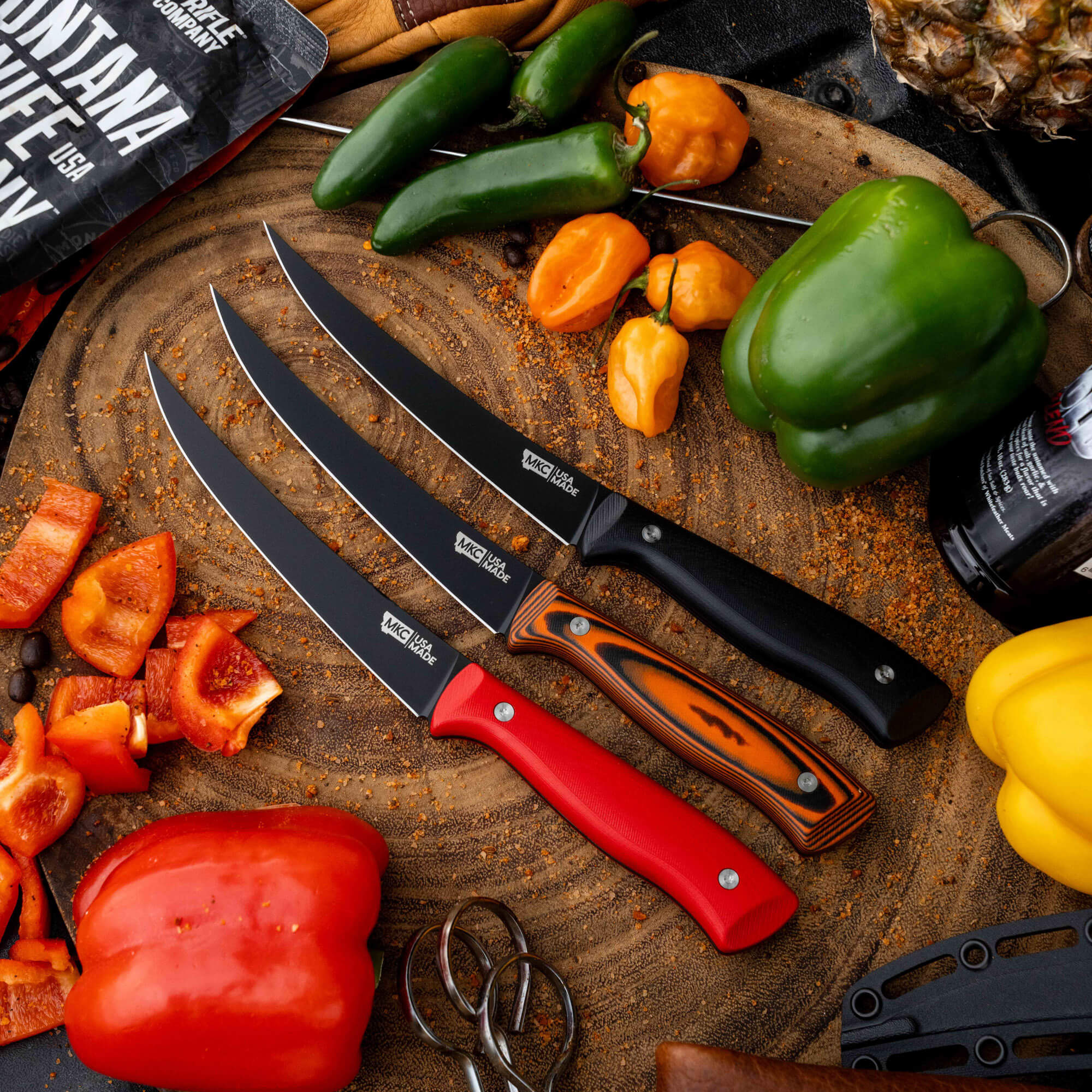 BONING BUTCHER KNIFE - PVD - BLACK