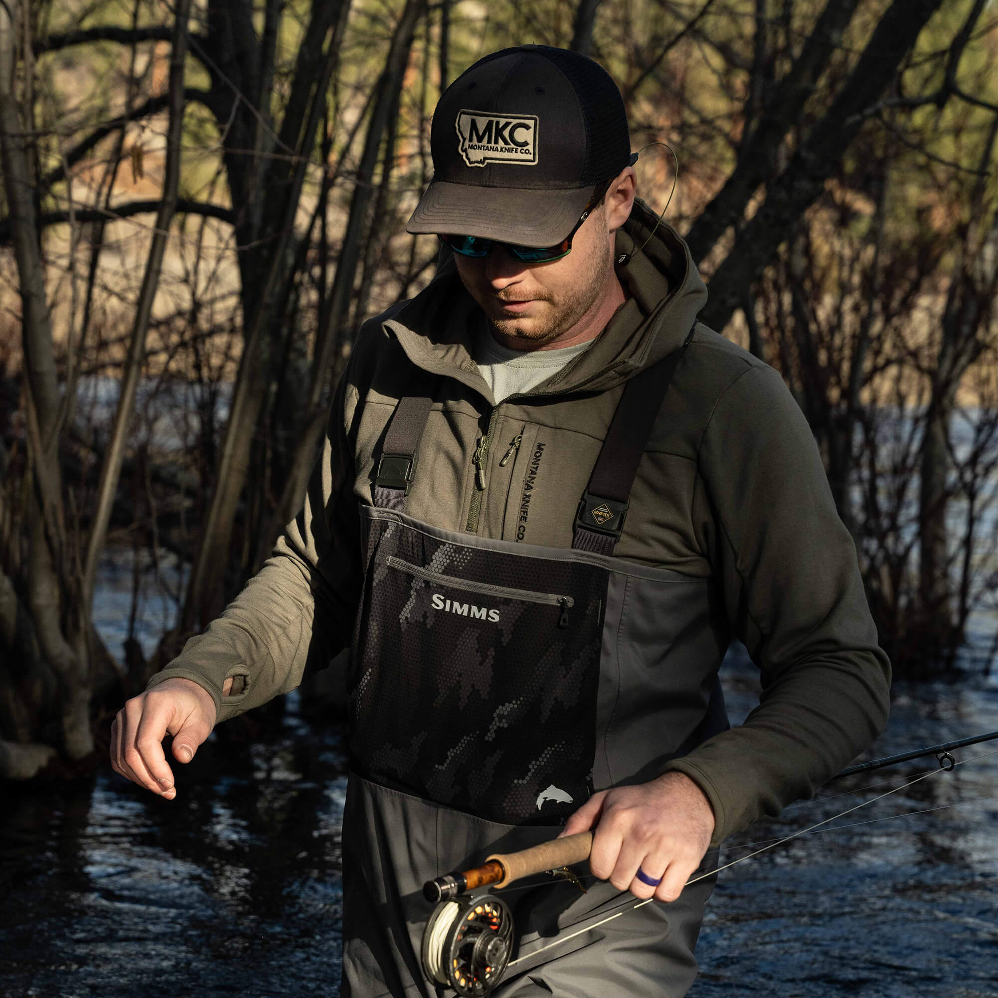 HIGHLINE HALF-ZIP HOODIE - OLIVE