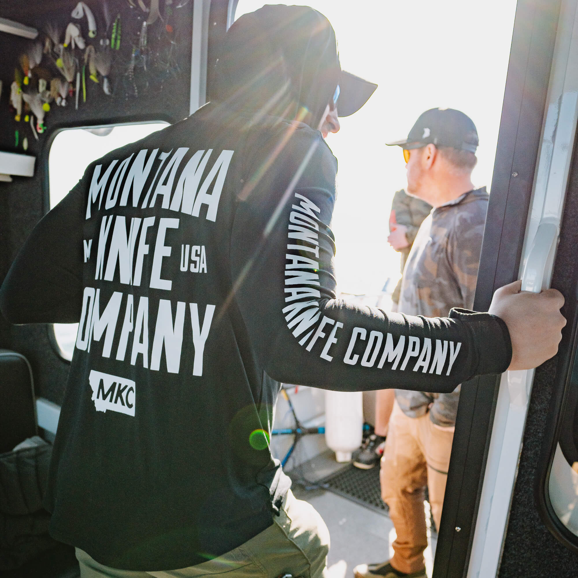 SUN RIVER BAMBOO HOODIE - BLACK