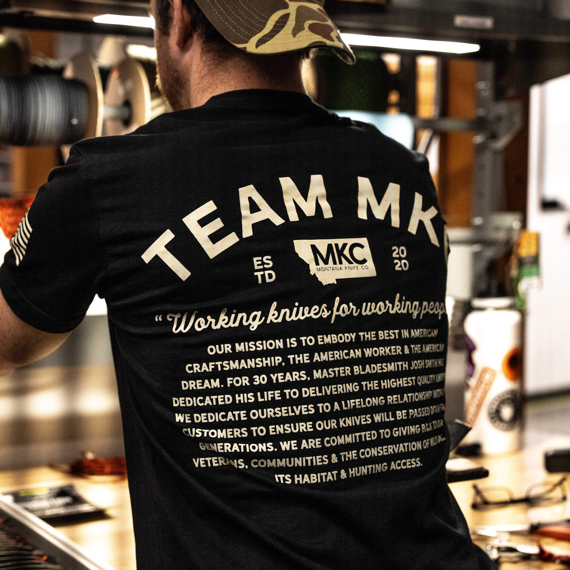 TEAM MKC TEE - BLACK