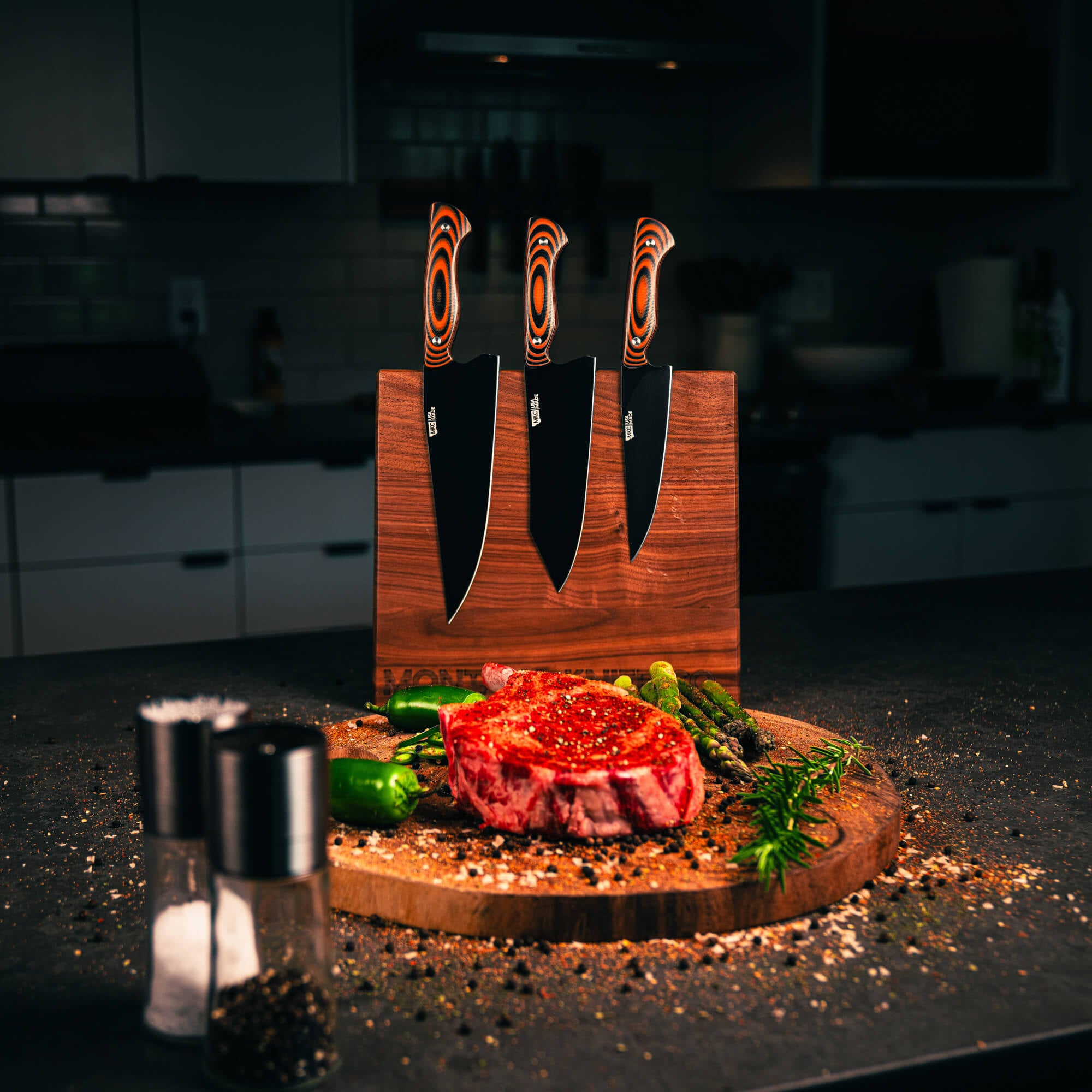 MKC CULINARY SET - ORANGE & BLACK